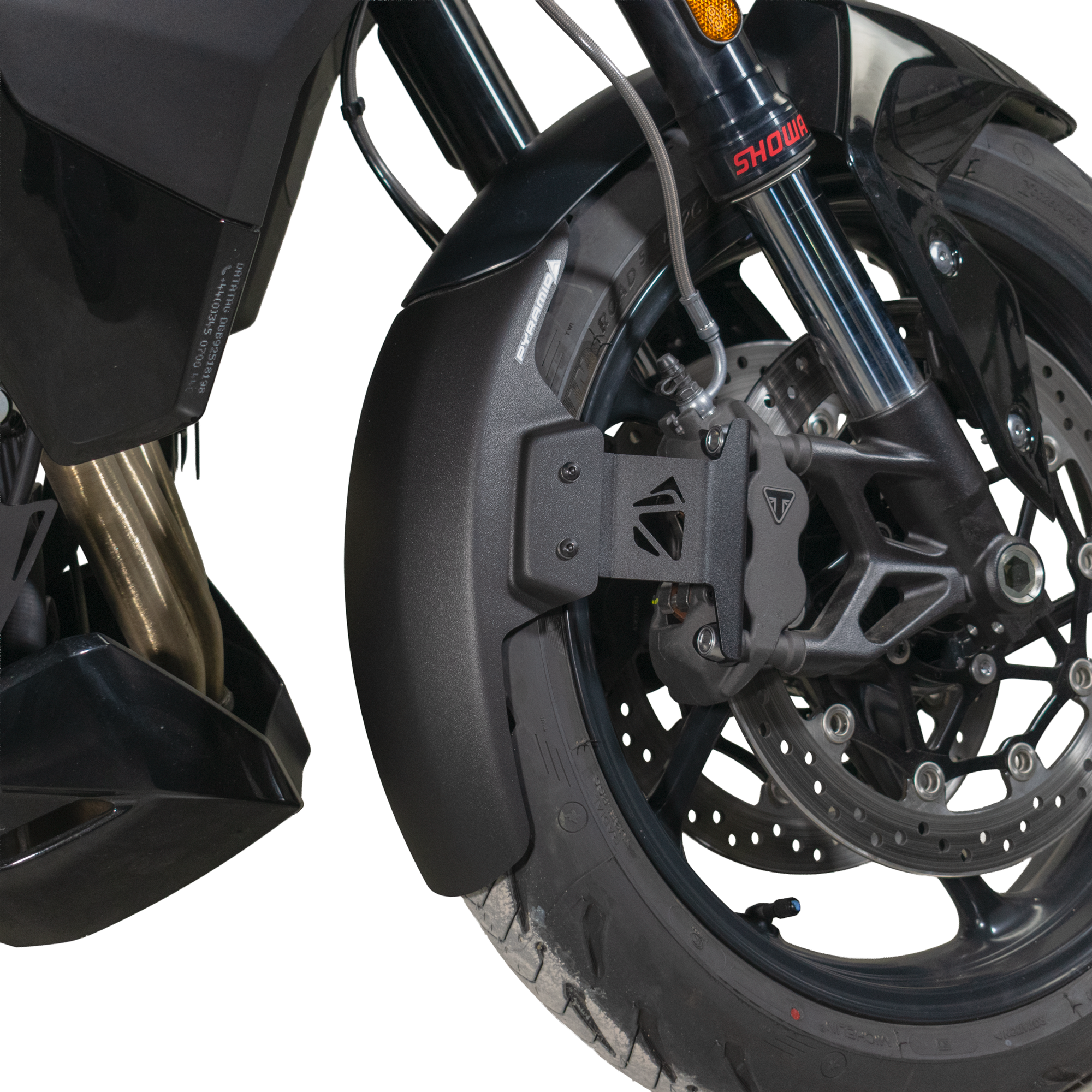Pyramid Extenda Fenda EXTRA | Matte Black | Triumph Tiger Sport 800 2025>Current -   Pyramid Motorcycle Accessories