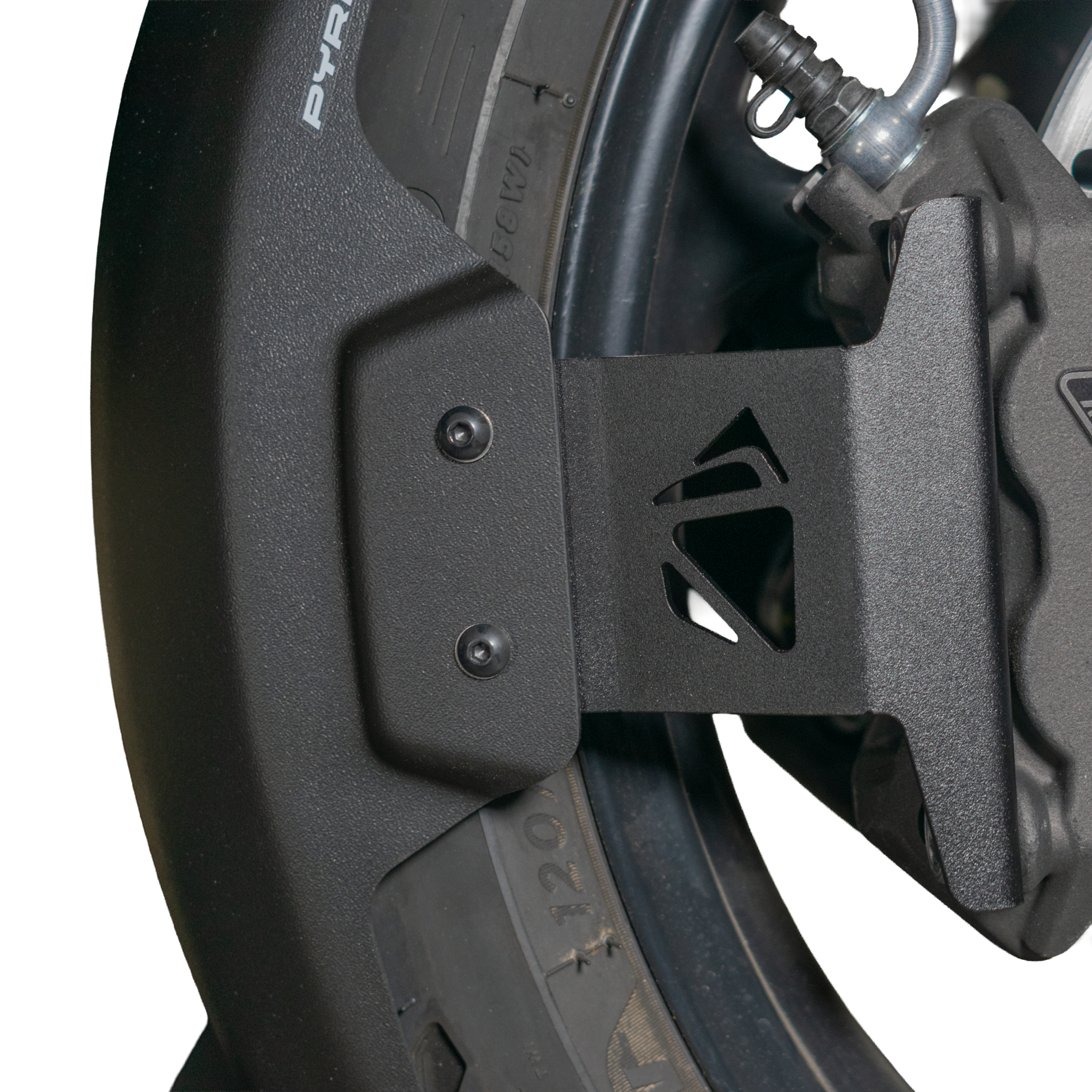 Pyramid Extenda Fenda EXTRA | Matte Black | Triumph Tiger Sport 800 20