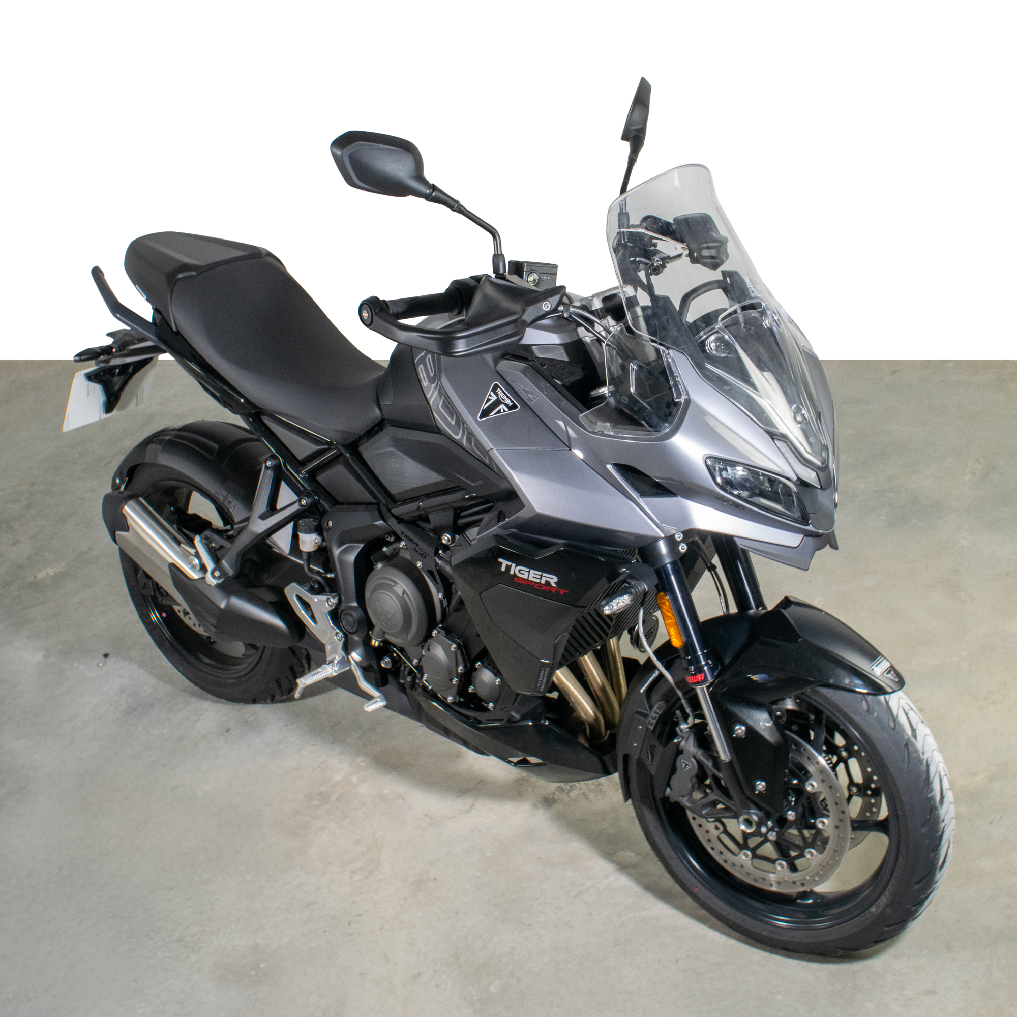 Pyramid Seat Cowl | Matte Black | Triumph Tiger Sport 660 2022>Current -   Pyramid Motorcycle Accessories