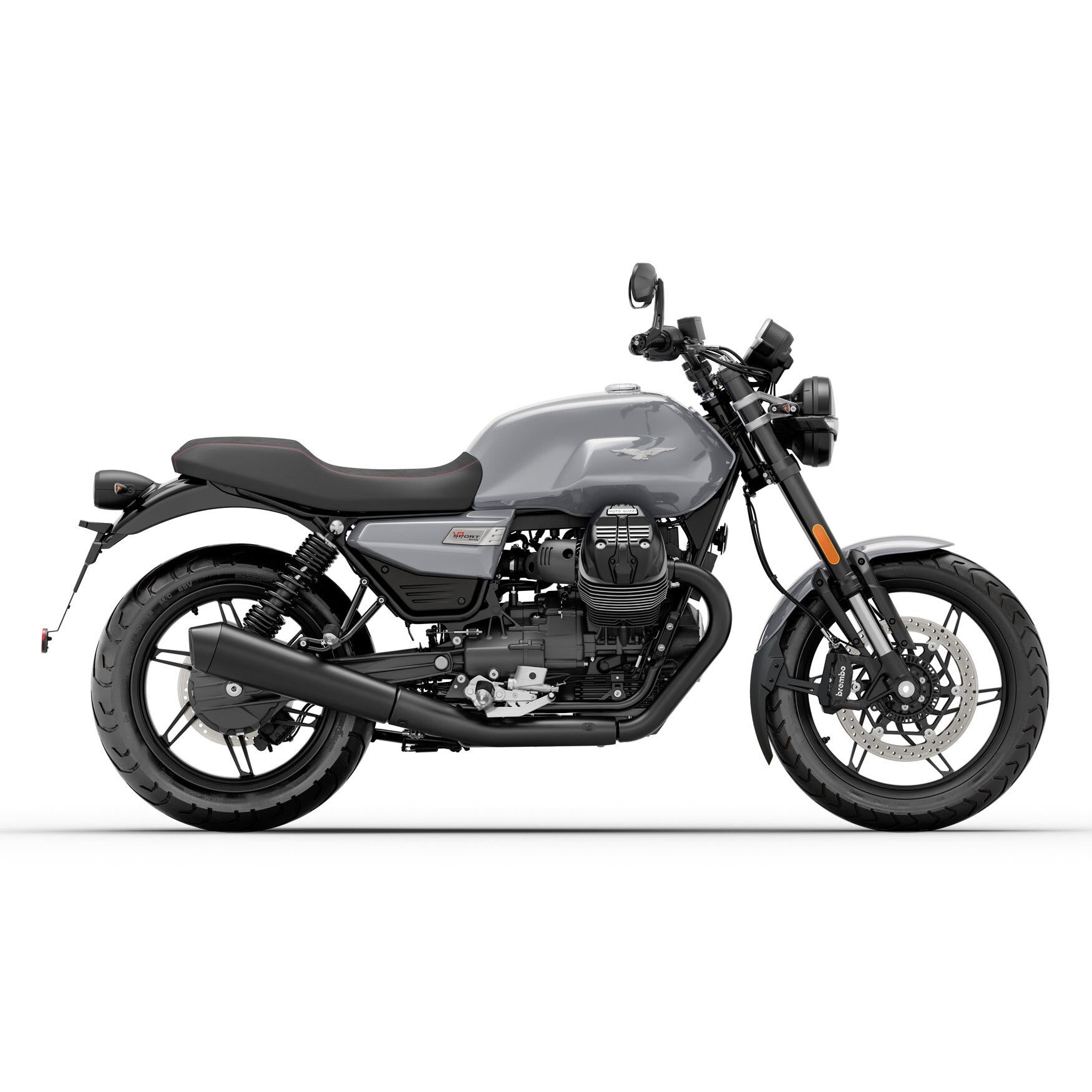 Pyramid Extenda Fenda EXTRA | Matte Black | Moto Guzzi V7 Sport 2025> -   Pyramid Motorcycle Accessories