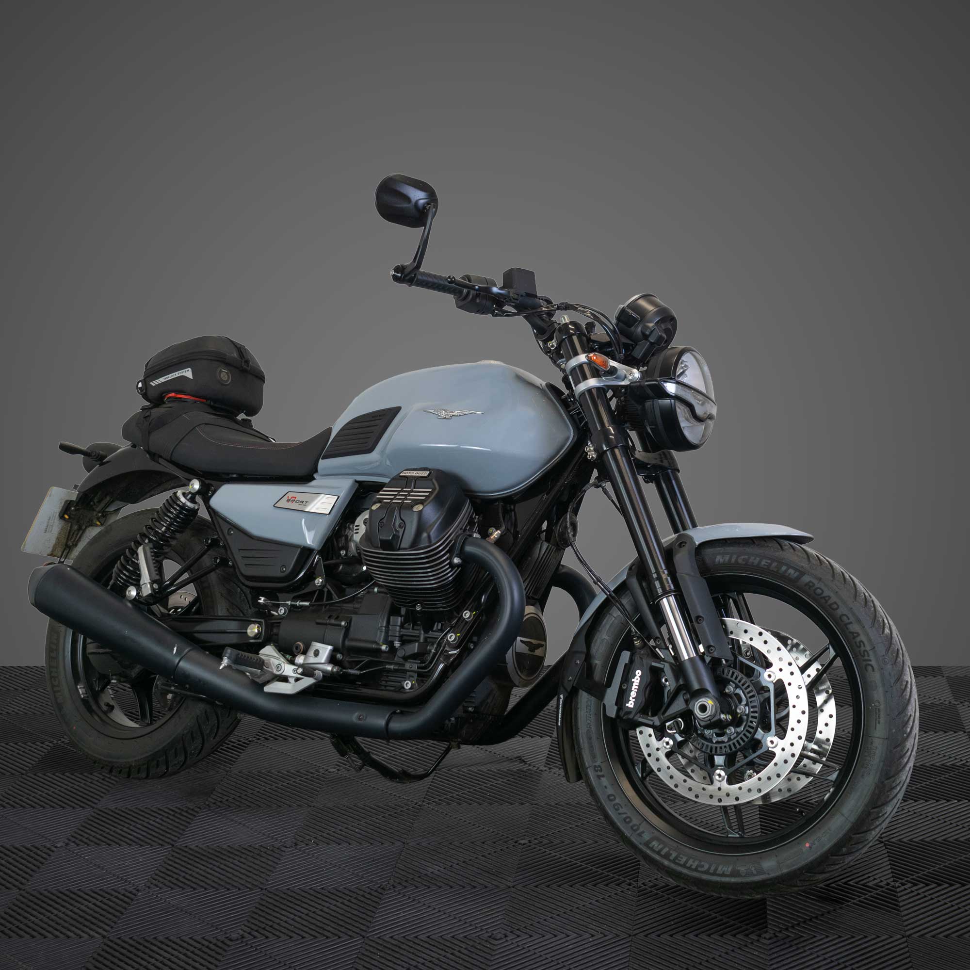 Pyramid Extenda Fenda EXTRA | Matte Black | Moto Guzzi V7 Sport 2025>Current -   Pyramid Motorcycle Accessories