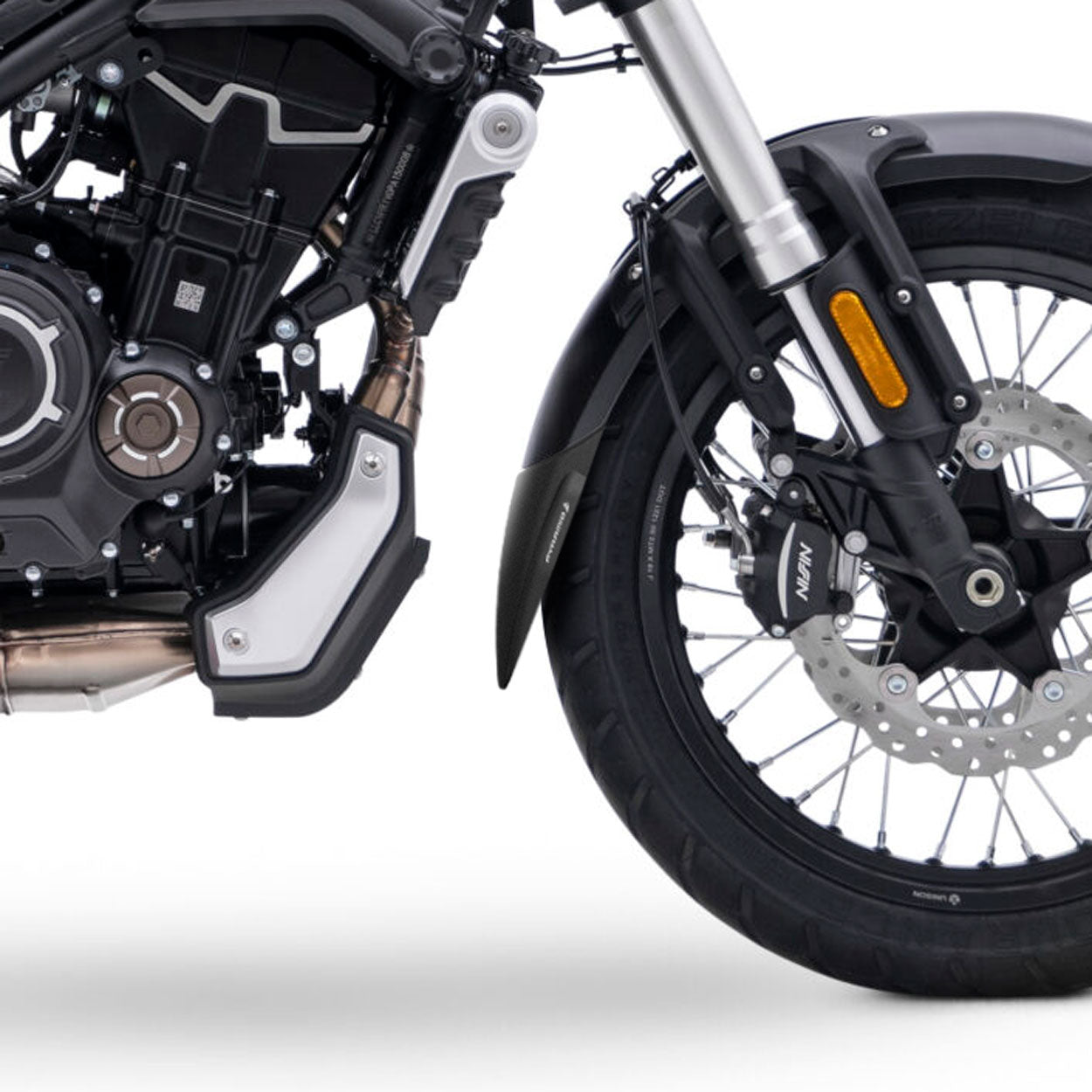 Pyramid Extenda Fenda | Matte Black | Voge 500/525 AC 2023>Current -   Pyramid Motorcycle Accessories