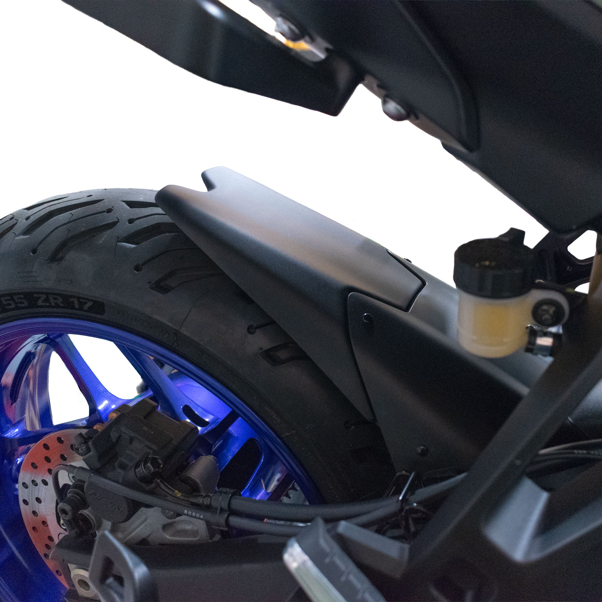 Pyramid Hugger Extension | Matte Black | Yamaha Tracer 7 (GT) 2025>Current -   Pyramid Motorcycle Accessories