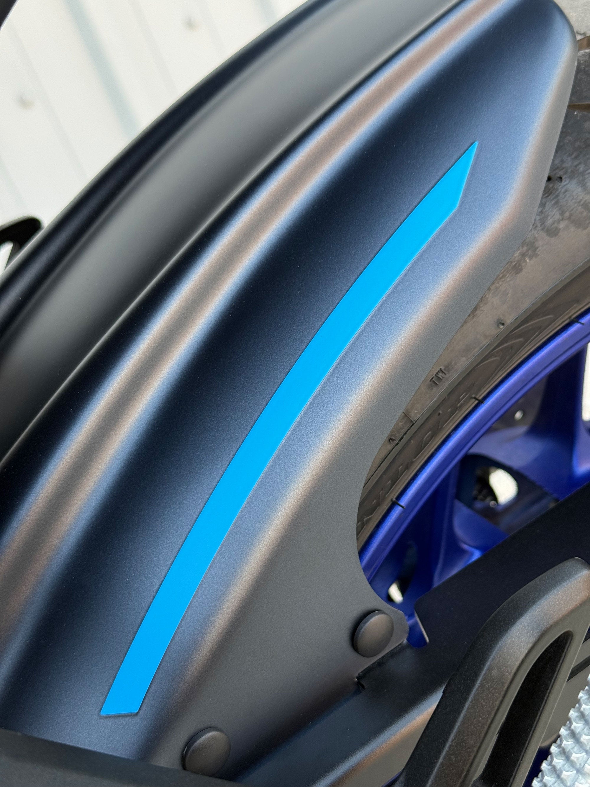 Pyramid Hugger | Yamaha Blue (Icon Blue Matte) | Yamaha MT-07 2025>Current