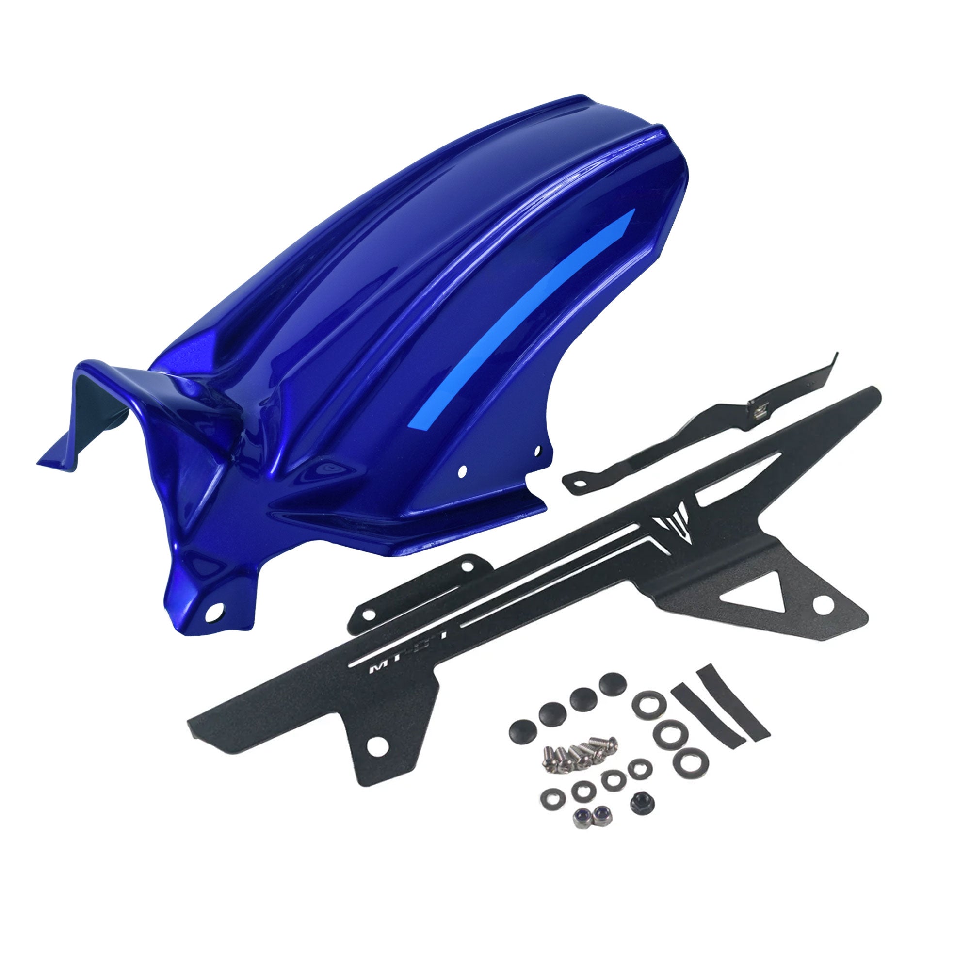 Pyramid Hugger | Yamaha Blue | Yamaha MT-07 2025>Current -   Pyramid Motorcycle Accessories