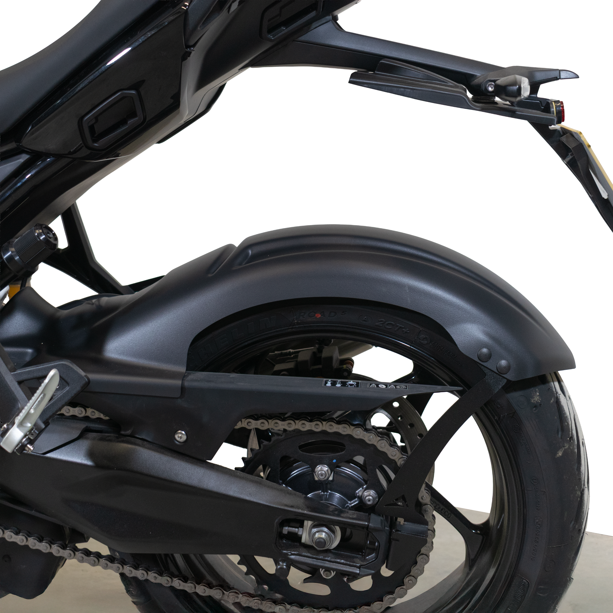 Pyramid Hugger | Matte Black | Triumph Tiger Sport 800 2025>Current -   Pyramid Motorcycle Accessories