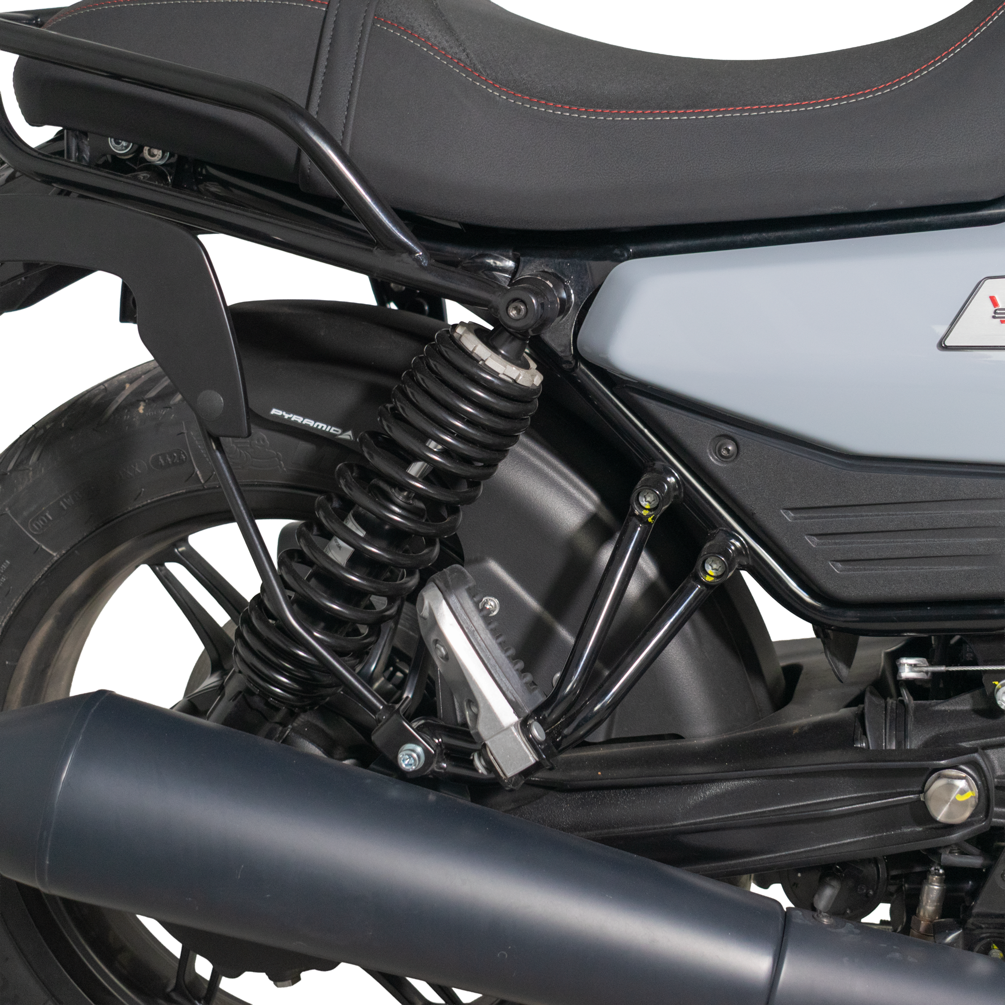 Pyramid Hugger | Matte Black | Moto Guzzi V7 (850) Stone/Special 2021>Current -  Shop name