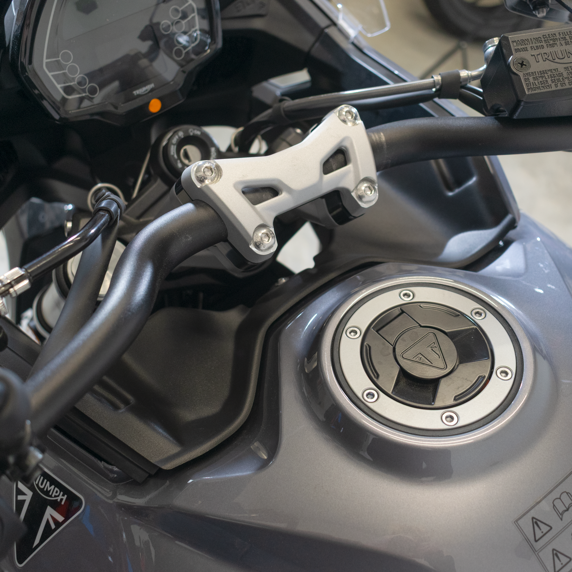 Pyramid Wind Deflector | Matte Black | Yamaha Tracer 7 2025>Current -   Pyramid Motorcycle Accessories