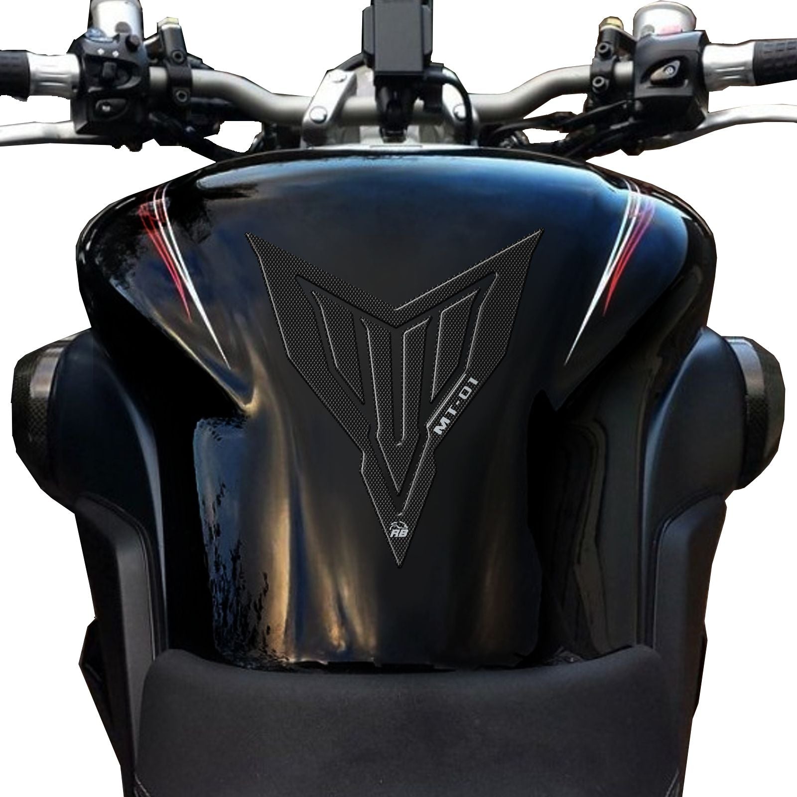 Resin Bike 3D Motorcycle Stickers - Tank Pad | Yamaha MT-01 2005>2011 RB-IF_58C71B3F -   Pyramid Motorcycle Accessories