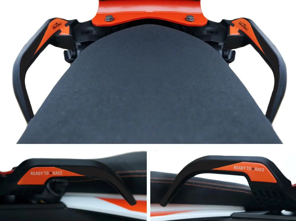 Resin Bike 3D Motorcycle Stickers - Passenger Handles | KTM 1290 Super Adventure S 2017>2020 -   Pyramid Motorcycle Accessories