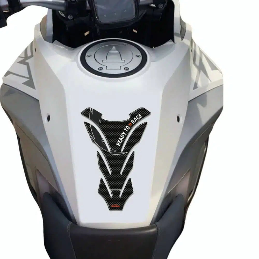 Resin Bike 3D Motorcycle Stickers - Tank Pad | Fits Various KTM Models -   Pyramid Motorcycle Accessories