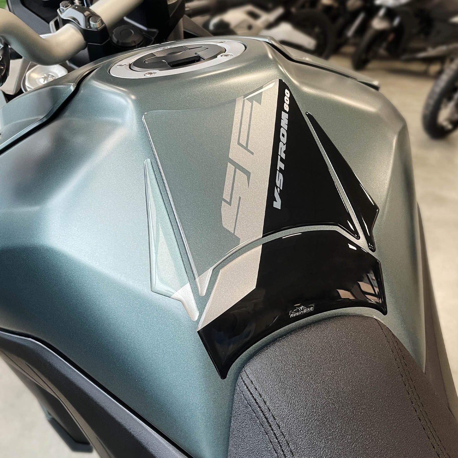 Resin Bike 3D Motorcycle Stickers - Full Kit | Suzuki V-Strom 800SE 2023>2024 RB-1000695700000 -   Pyramid Motorcycle Accessories