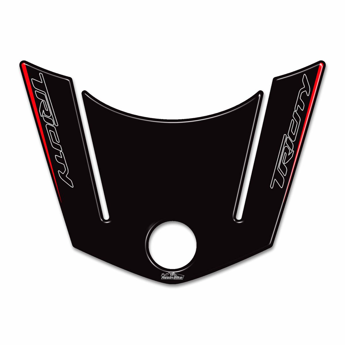Resin Bike 3D Motorcycle Stickers - Tail Section | Yamaha Tricity 125 2017>2020 -   Pyramid Motorcycle Accessories