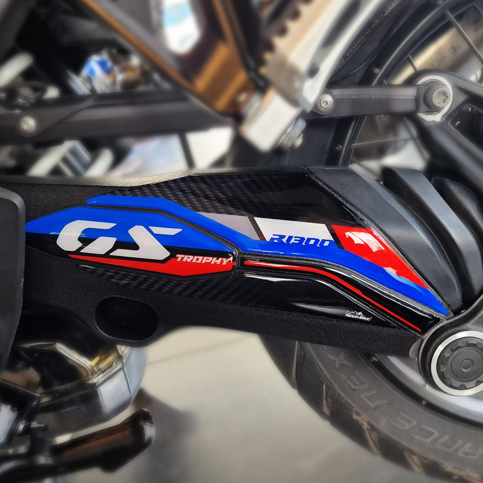 Resin Bike 3D Motorcycle Stickers - Full Kit | BMW R 1300 GS 2023>2026 RB-1000696700009 -   Pyramid Motorcycle Accessories