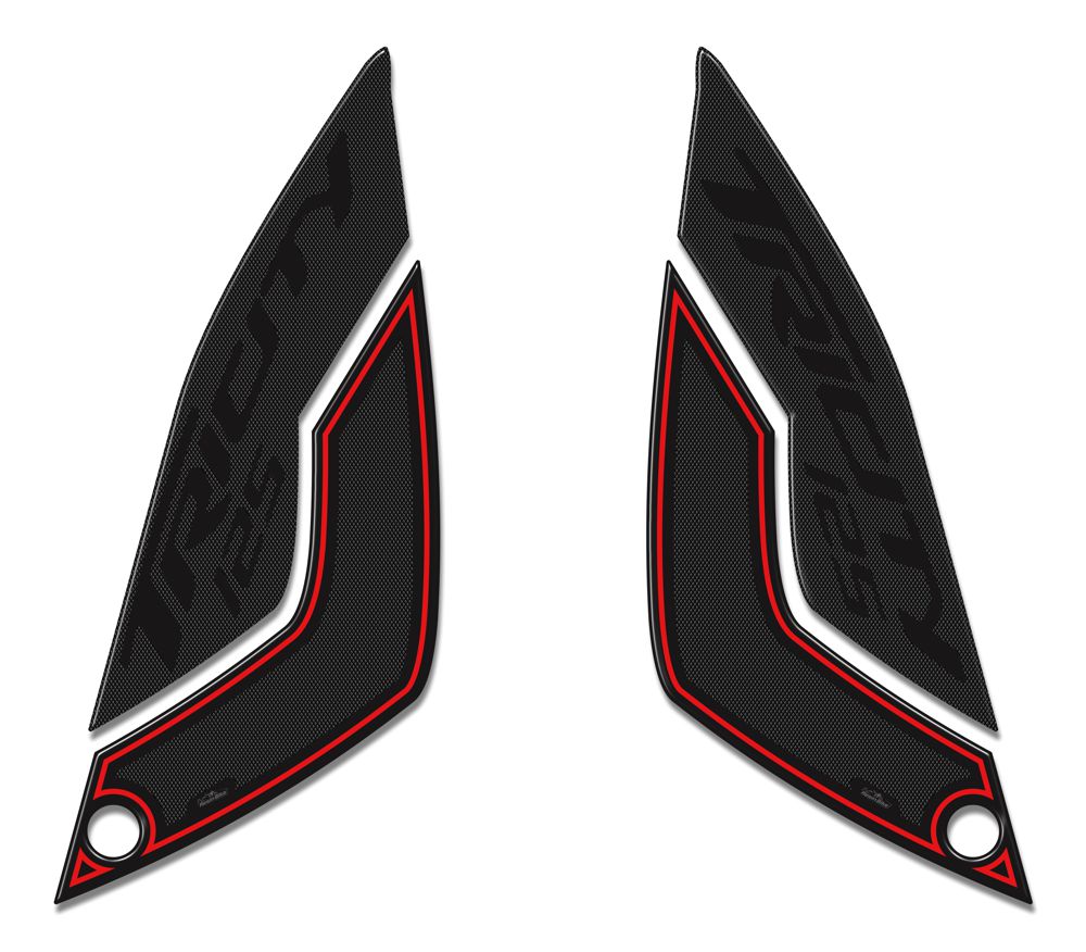 Resin Bike 3D Motorcycle Stickers - Tank Sides| Yamaha Tricity 125 2017>2020 -   Pyramid Motorcycle Accessories