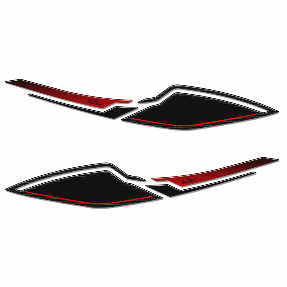 Resin Bike 3D Motorcycle Stickers - Underseat | Yamaha Tricity 125 2017>2020 -   Pyramid Motorcycle Accessories