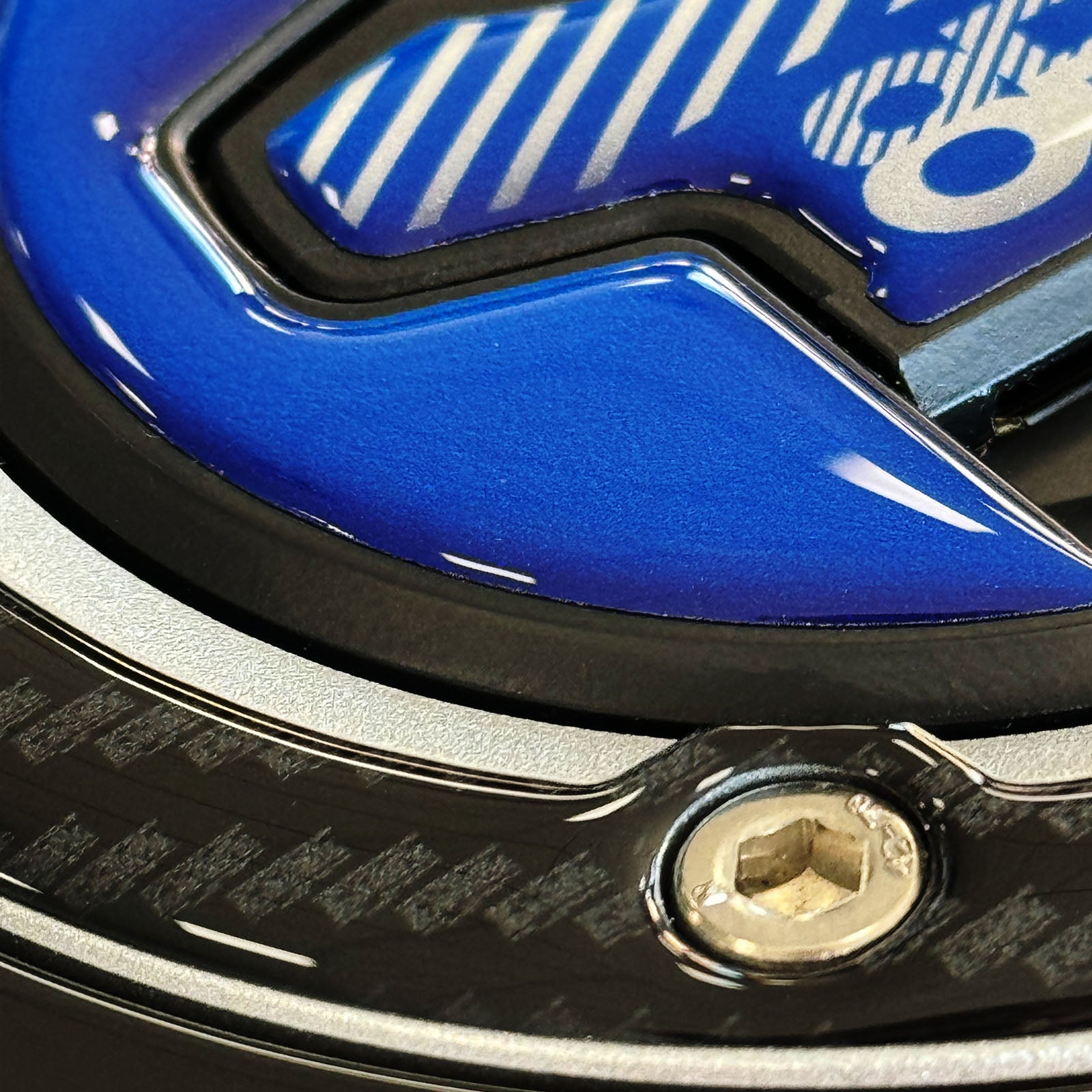 Resin Bike 3D Motorcycle Stickers - Fuel Cap | Suzuki GSX-8R 2024>2026 -   Pyramid Motorcycle Accessories