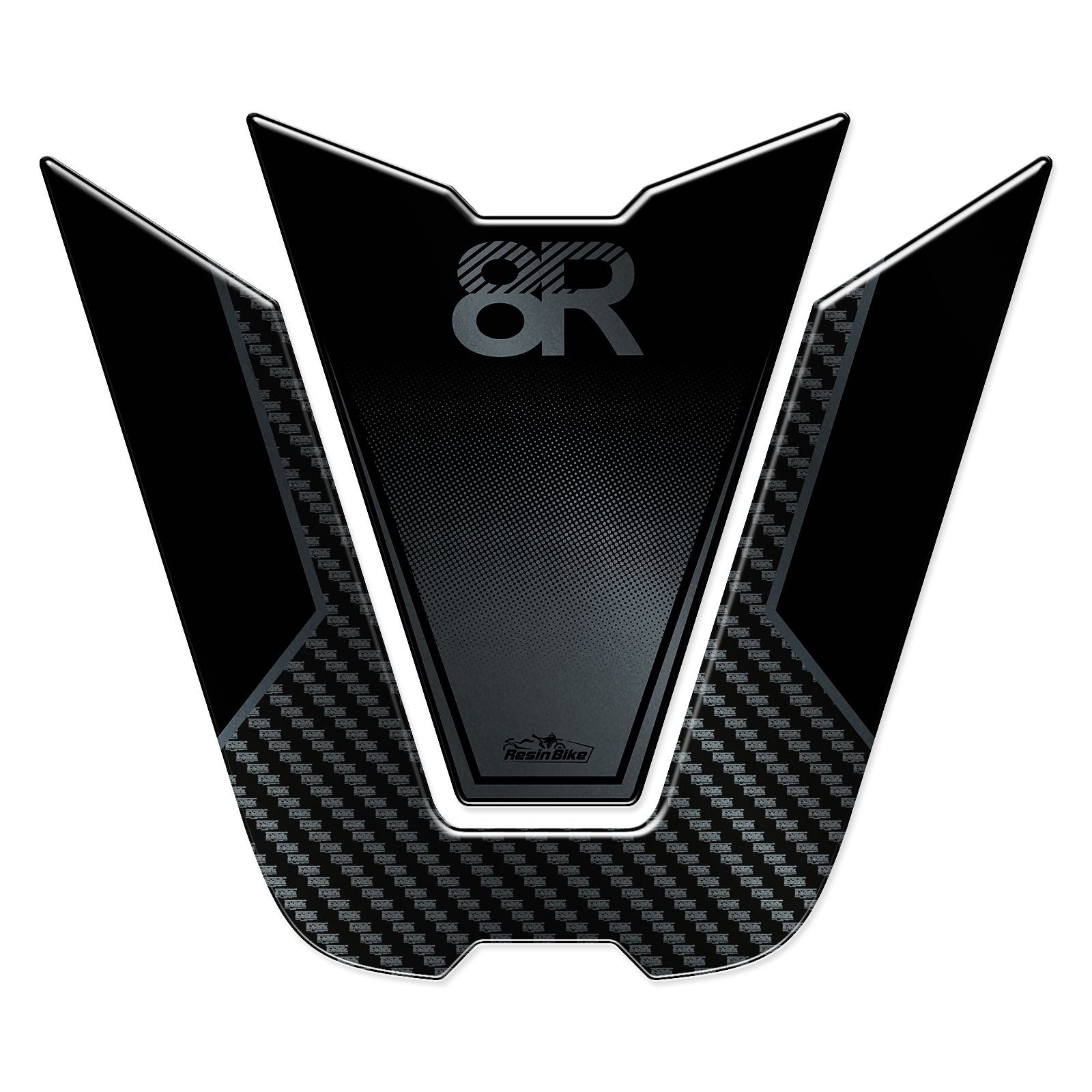 Resin Bike 3D Motorcycle Stickers - Tank Pad | Suzuki GSX-8R 2024>2026 -   Pyramid Motorcycle Accessories