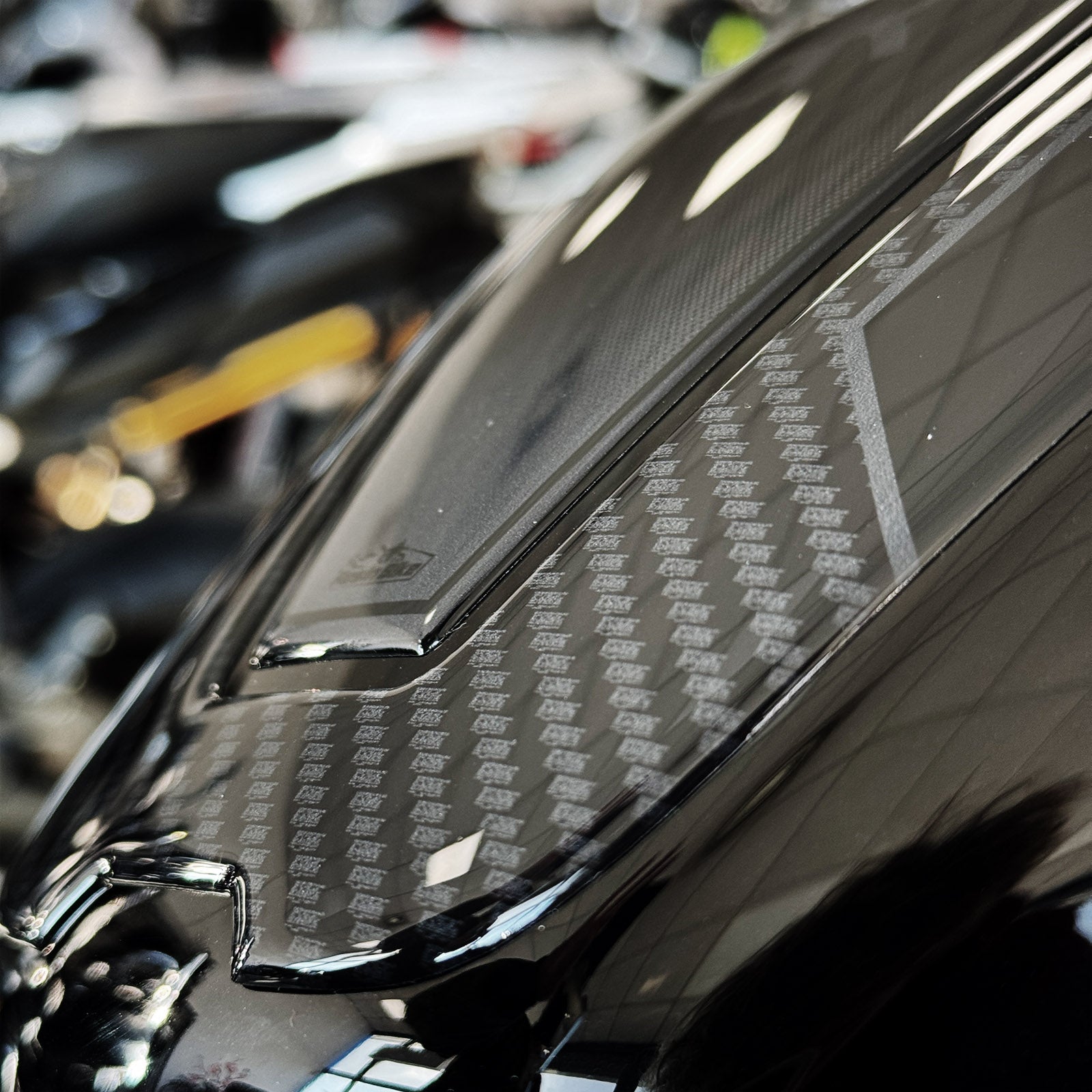 Resin Bike 3D Motorcycle Stickers - Tank Pad | Suzuki GSX-8R 2024>2026 -   Pyramid Motorcycle Accessories