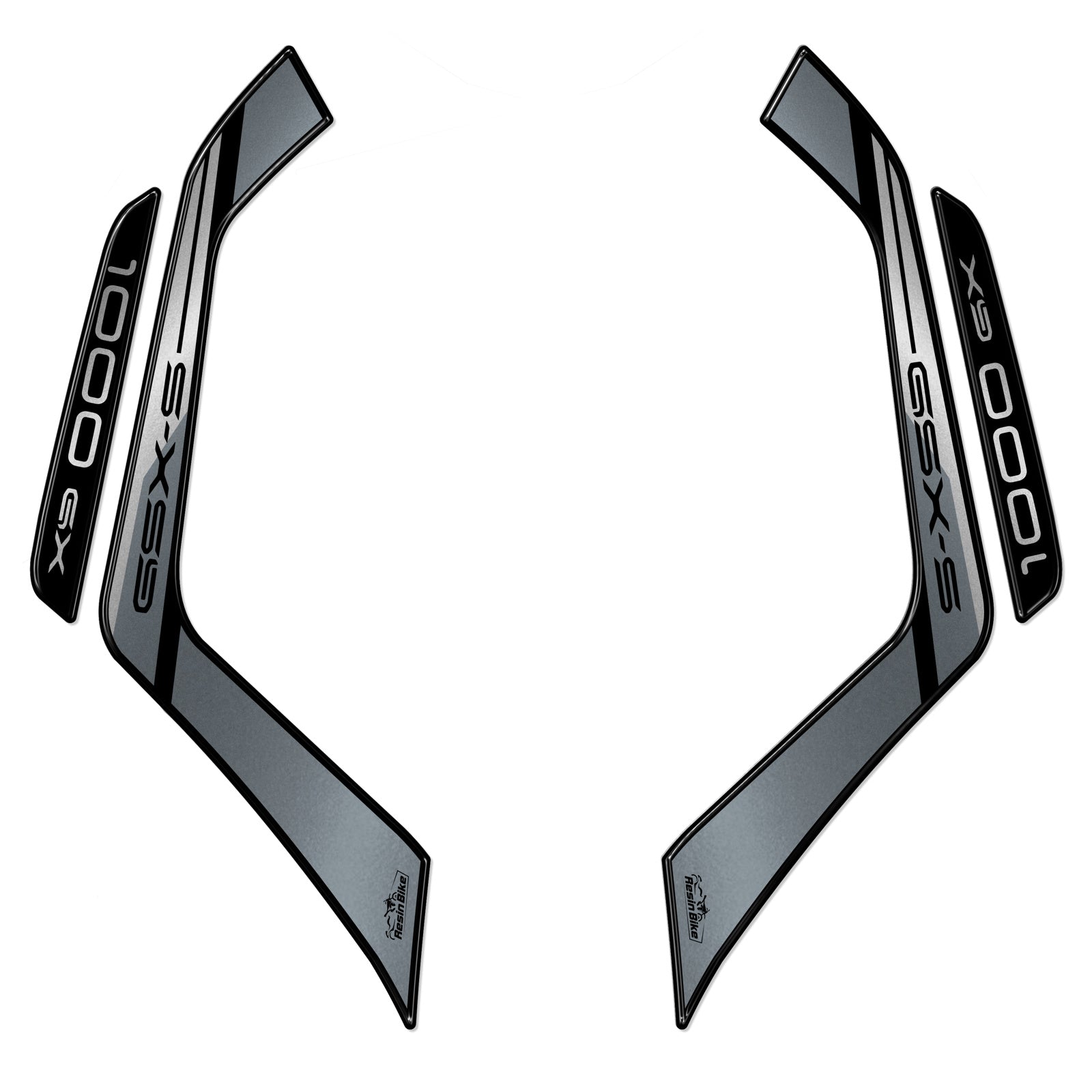 Resin Bike 3D Motorcycle Stickers - Passenger Handles | Suzuki GSX-S1000 GX 2024>2025 RB-1000699200001 -   Pyramid Motorcycle Accessories