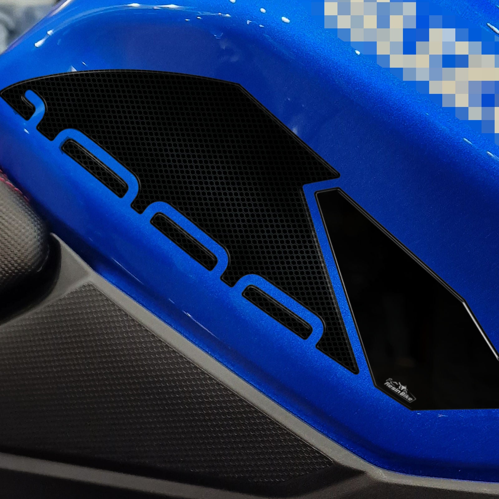 Resin Bike 3D Motorcycle Stickers - Tank Sides | Suzuki GSX-S1000 GX 2024>2026 -   Pyramid Motorcycle Accessories