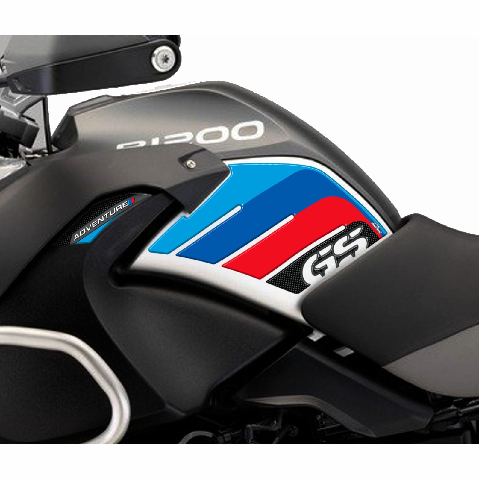 Resin Bike 3D Motorcycle Stickers - Tank Sides | BMW R 1200 GS Adventure 2013>2016 RB-B9999996 -   Pyramid Motorcycle Accessories