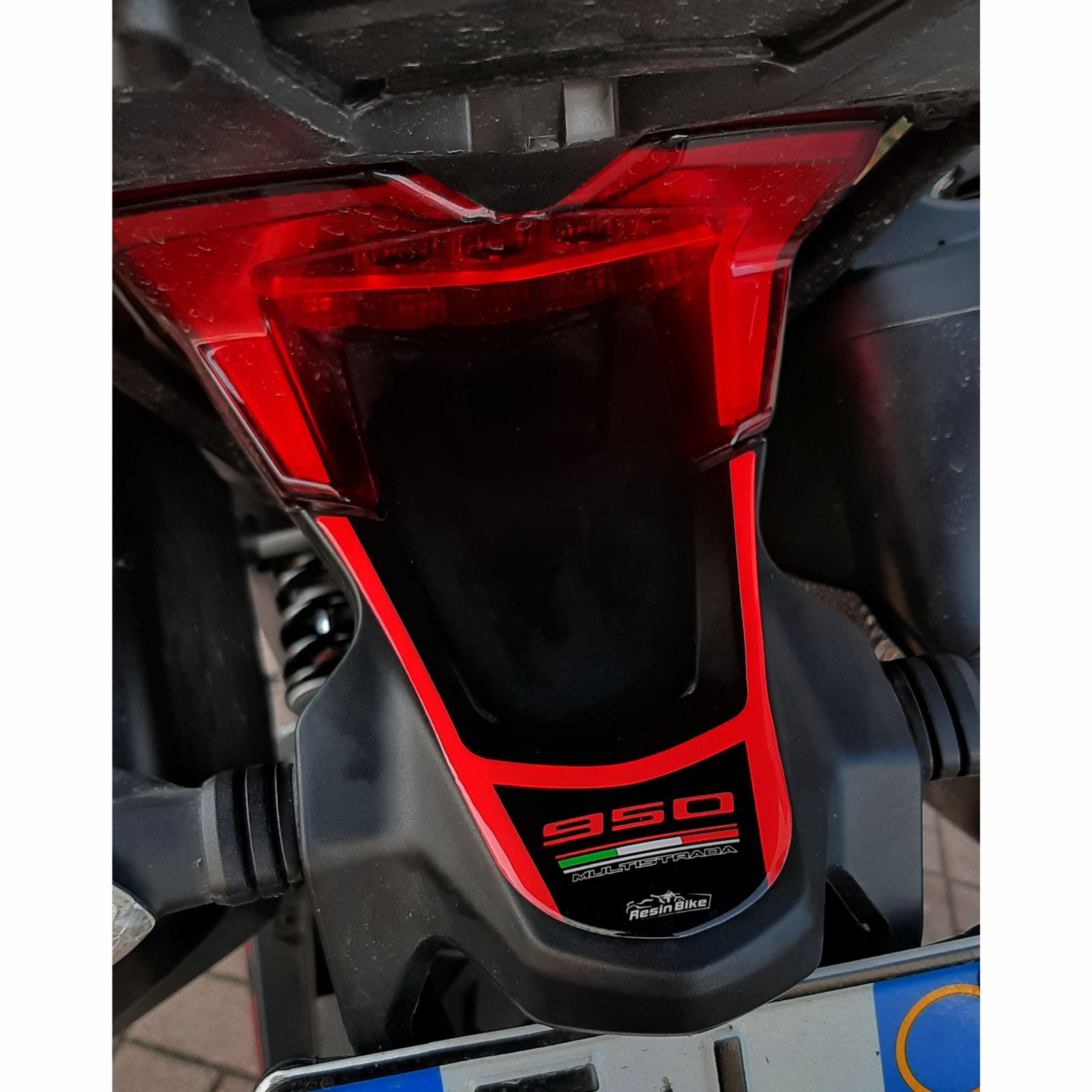 Resin Bike 3D Motorcycle Stickers - Full Kit | Ducati Multistrada 950/950 S 2018>2021 -   Pyramid Motorcycle Accessories