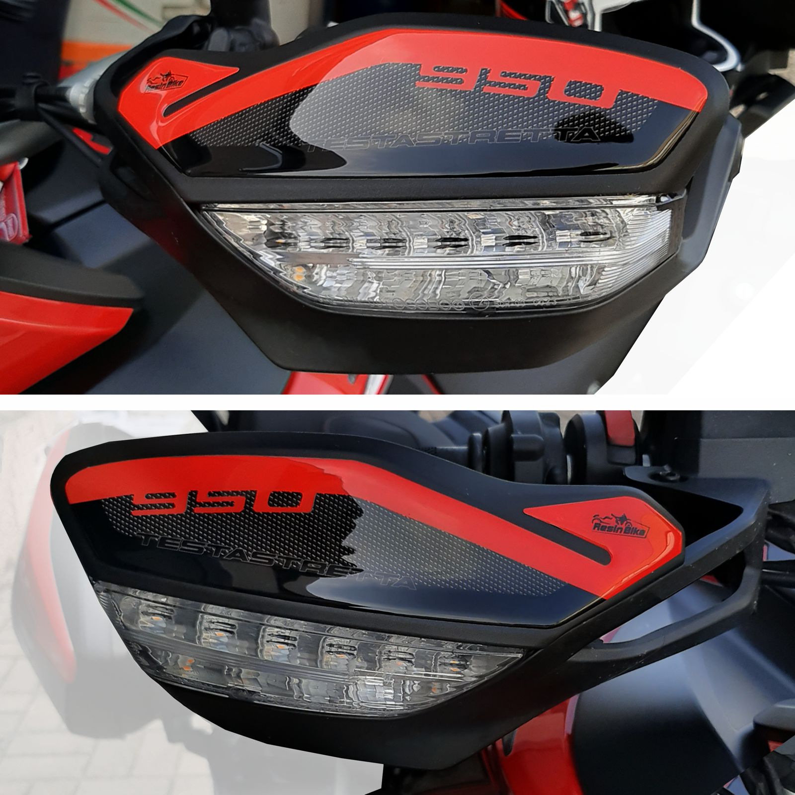 Resin Bike 3D Motorcycle Stickers - Full Kit | Ducati Multistrada 950/950 S 2018>2021 -   Pyramid Motorcycle Accessories