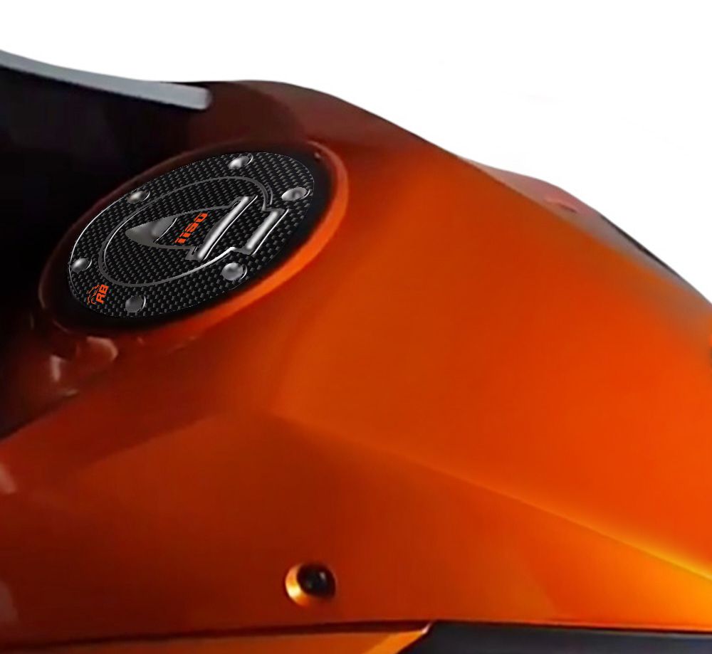 Resin Bike 3D Motorcycle Stickers - Fuel Cap | KTM 1190 Adventure 2013>2016 -   Pyramid Motorcycle Accessories