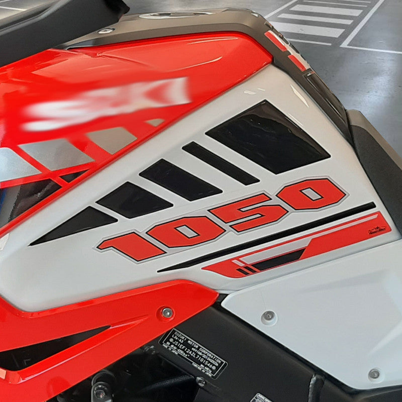 Resin Bike 3D Motorcycle Stickers - Basic Kit | Suzuki V-Strom 1050 / 1050XT 2020>2023 RB-1000701100008 -   Pyramid Motorcycle Accessories