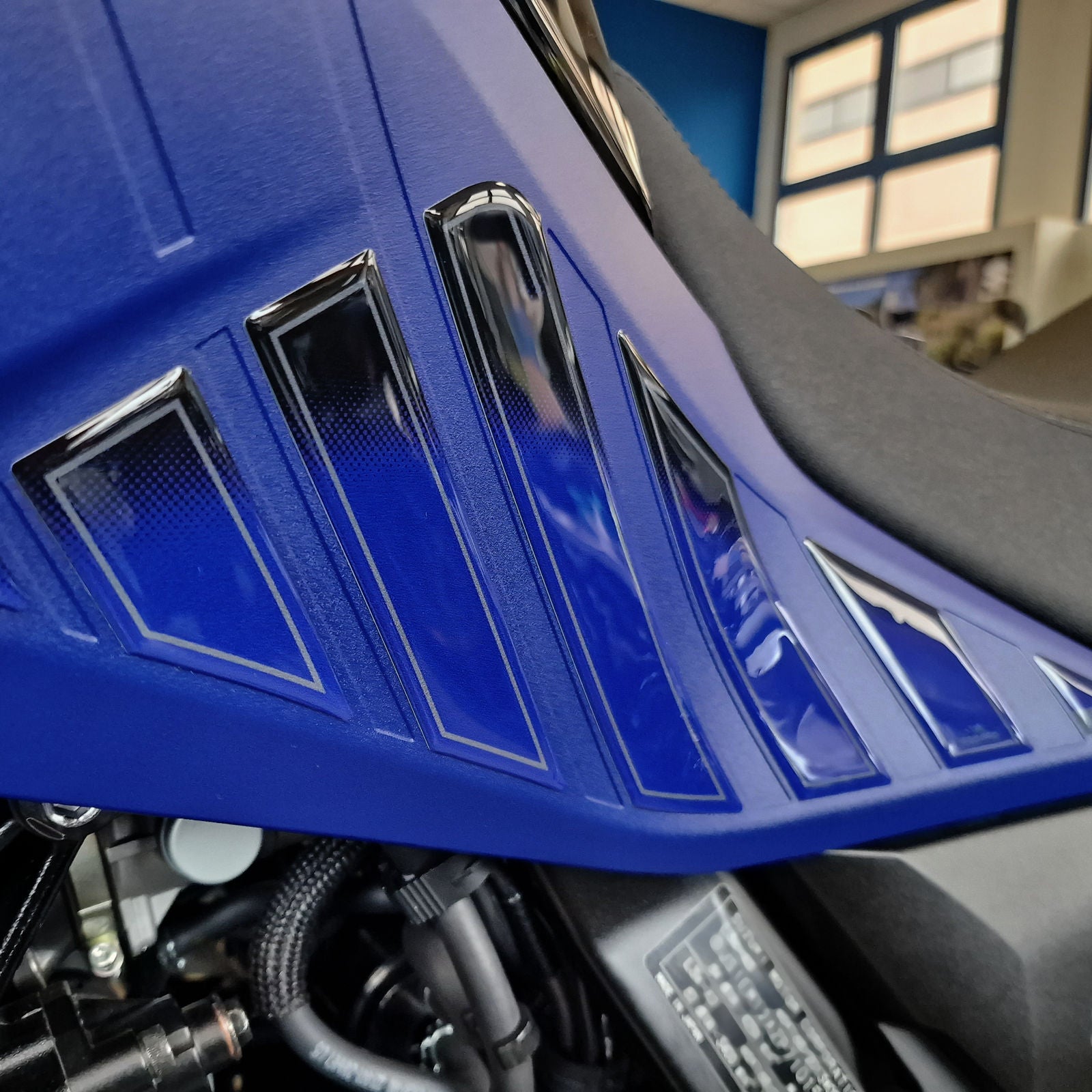 Resin Bike 3D Motorcycle Stickers - Tank Sides | Suzuki V-Strom 800DE 2023>2024 RB-1000702100007 -   Pyramid Motorcycle Accessories