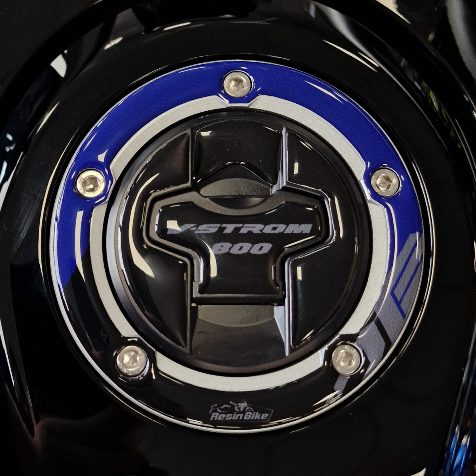 Resin Bike 3D Motorcycle Stickers - Fuel Cap | Suzuki V-Strom 800DE 2023>2024 RB-1000701900004 -   Pyramid Motorcycle Accessories