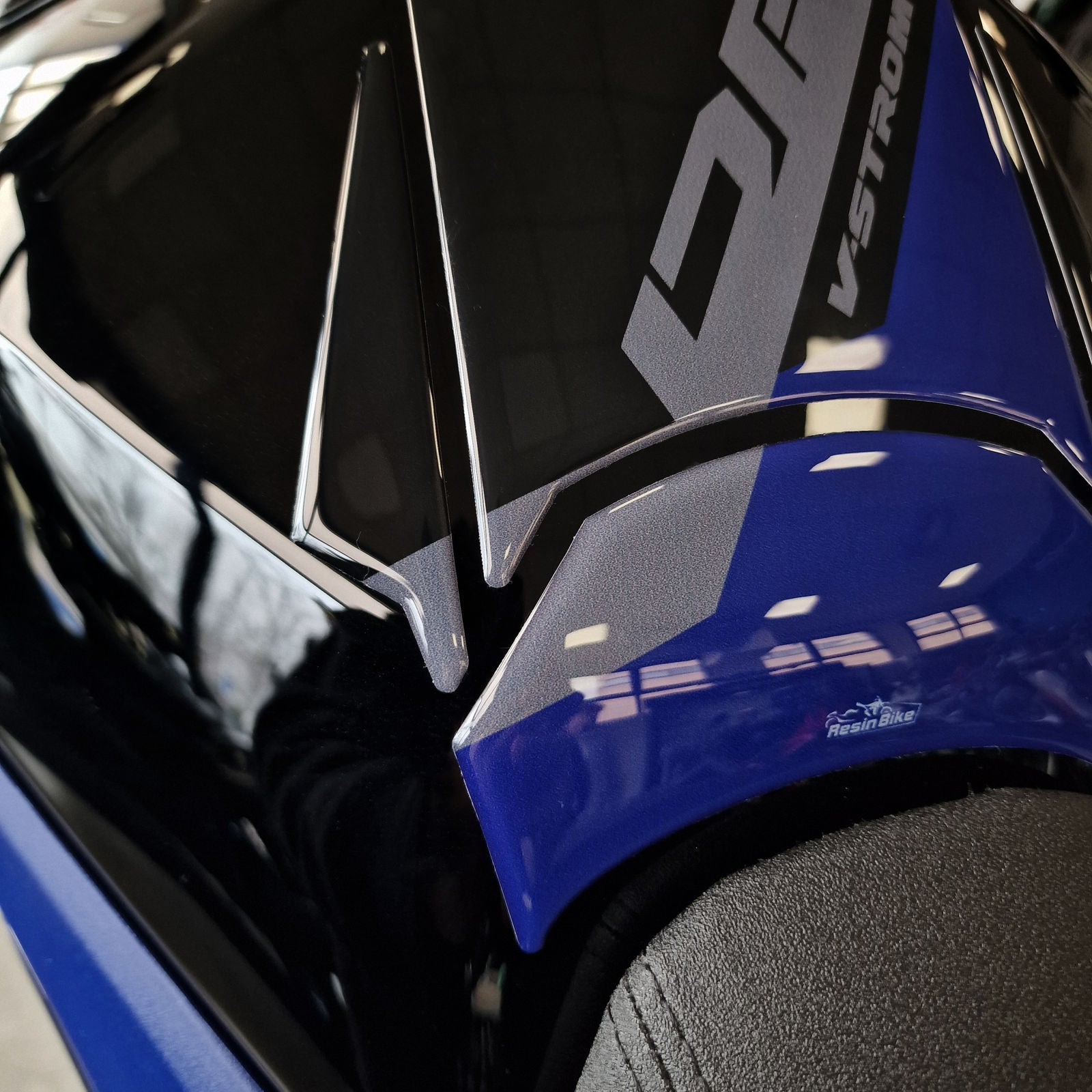 Resin Bike 3D Motorcycle Stickers - Tank Pad | Suzuki V-Strom 800DE 2023>2024 RB-1000701700000 -   Pyramid Motorcycle Accessories