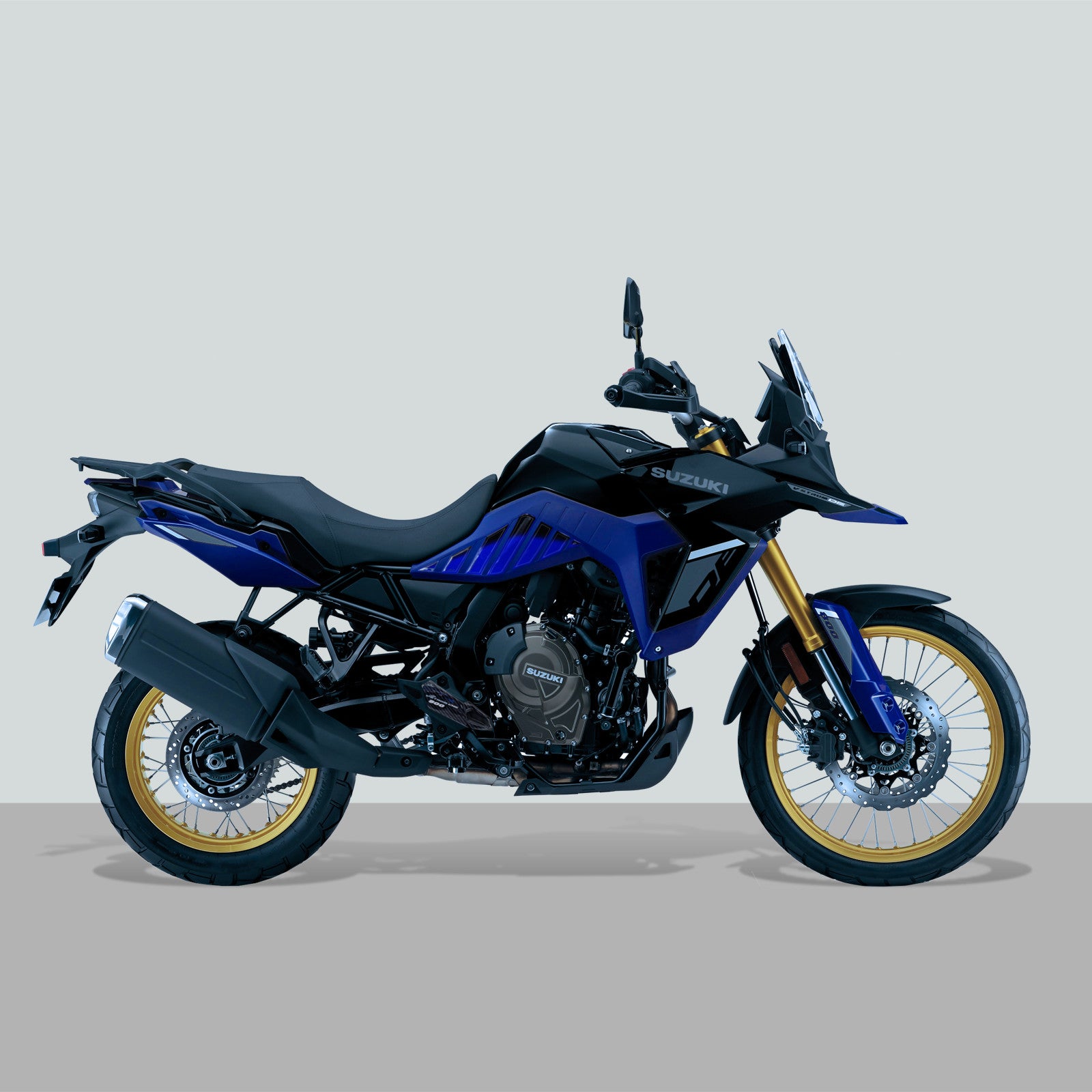 Resin Bike 3D Motorcycle Stickers - Basic Kit | Suzuki V-Strom 800DE 2023>2024 RB-1000702500005 -   Pyramid Motorcycle Accessories