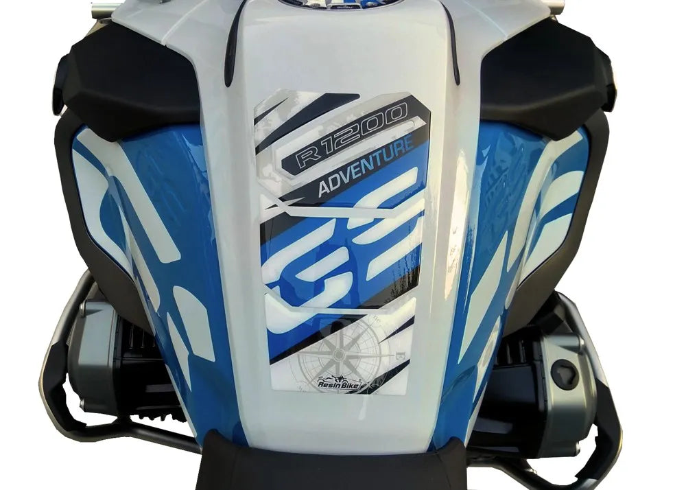 Resin Bike 3D Motorcycle Stickers - Tank Pad | BMW R 1200 GS Adventure 2017>2018 -   Pyramid Motorcycle Accessories