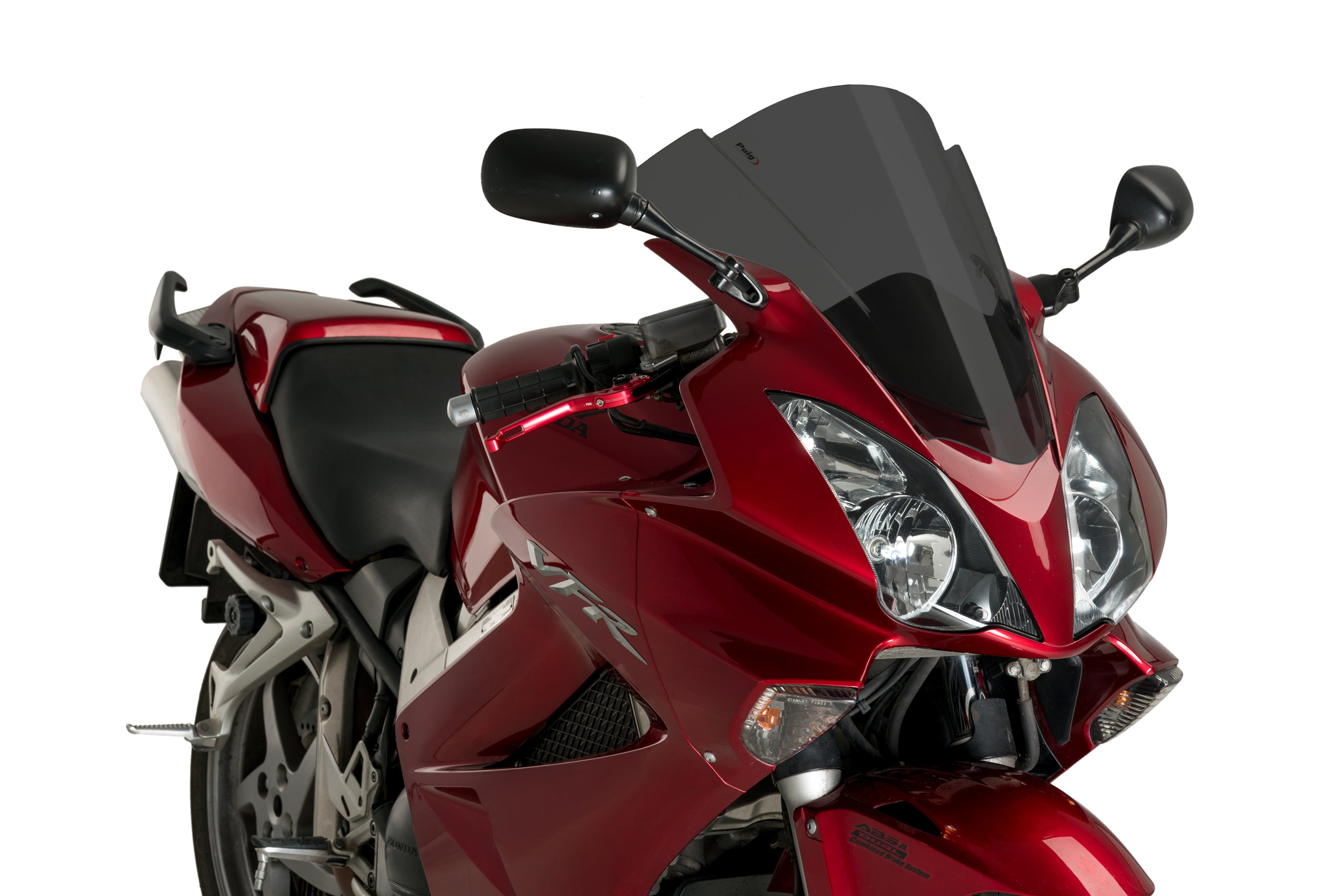 Puig Racing Screen | Dark Smoke | Honda VFR 800 V-Tec 2002>2013 -   Pyramid Motorcycle Accessories