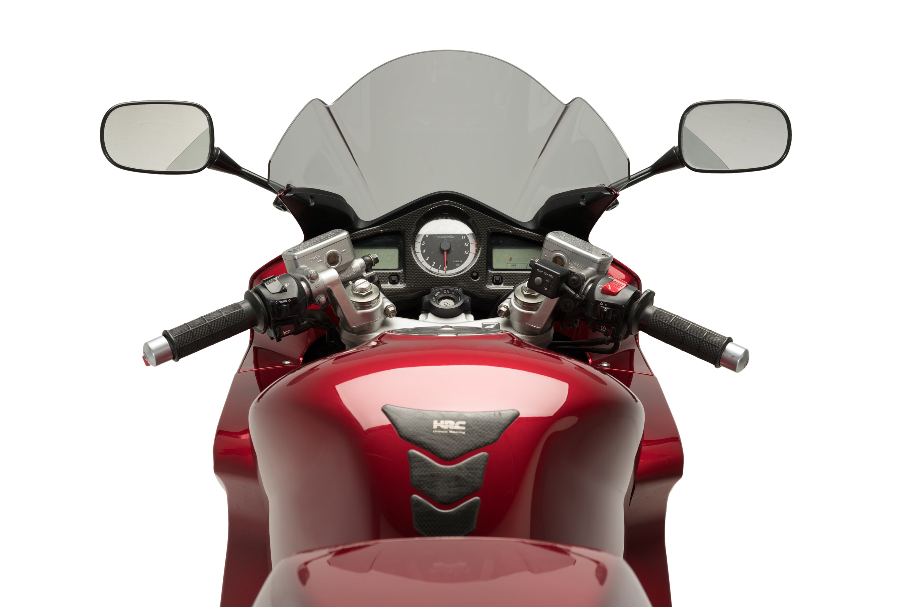 Puig Racing Screen | Light Smoke | Honda VFR 800 V-Tec 2002>2013 -   Pyramid Motorcycle Accessories