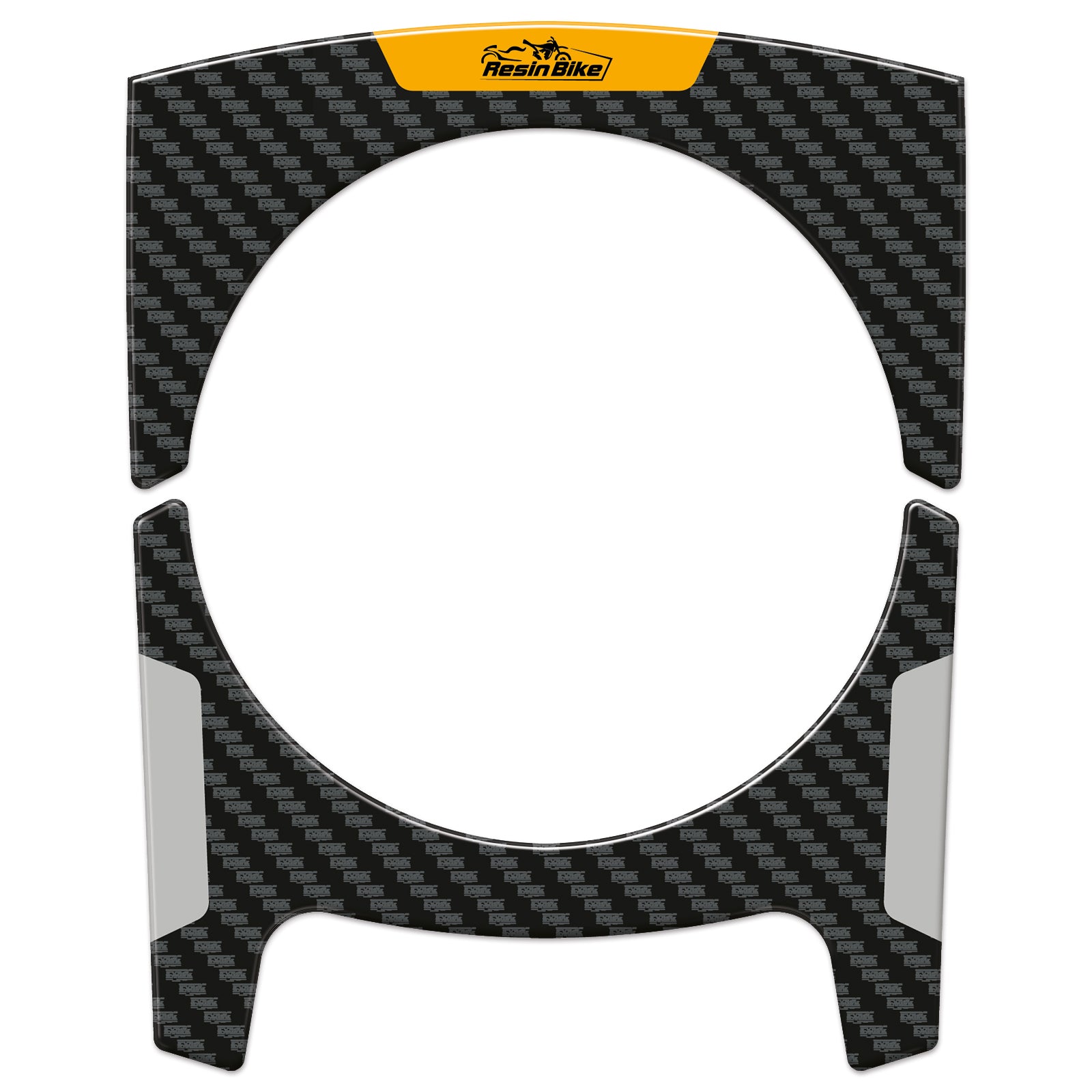 Resin Bike 3D Motorcycle Stickers - Tank Pad | Voge DS525X 2023>2025 RB-1000704400006 -   Pyramid Motorcycle Accessories