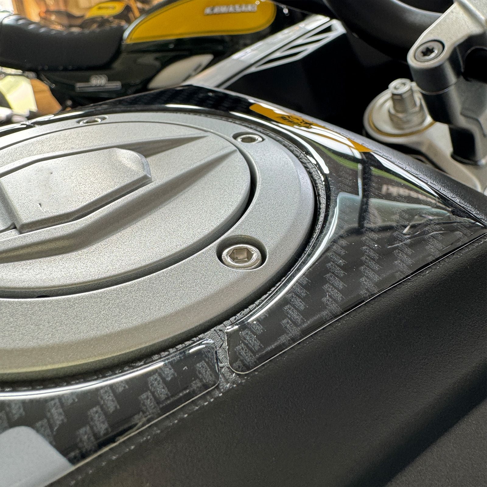 Resin Bike 3D Motorcycle Stickers - Tank Pad | Voge DS525X 2023>2025 RB-1000704400006 -   Pyramid Motorcycle Accessories