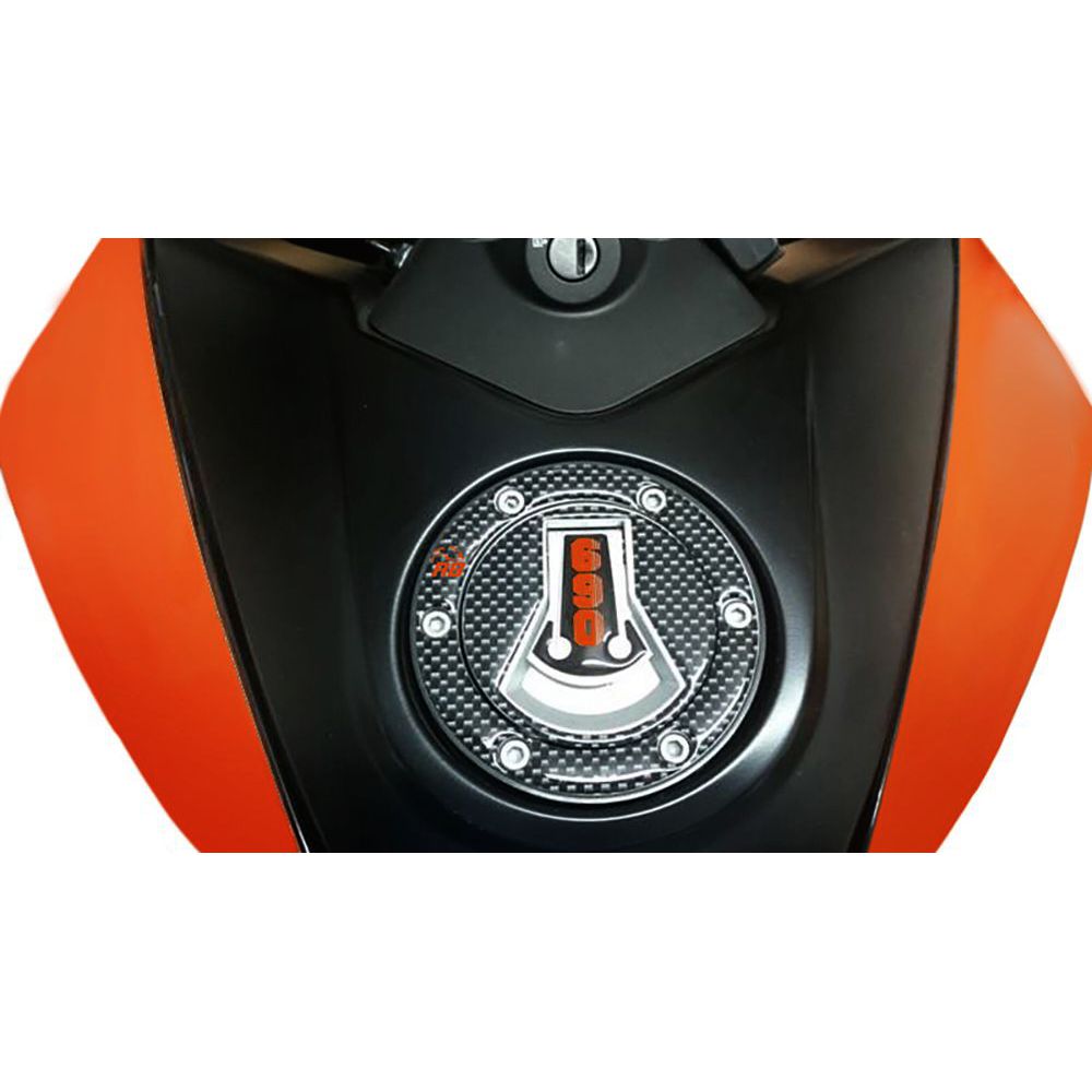 Resin Bike 3D Motorcycle Stickers - Fuel Cap | KTM 690 Duke -   Pyramid Motorcycle Accessories