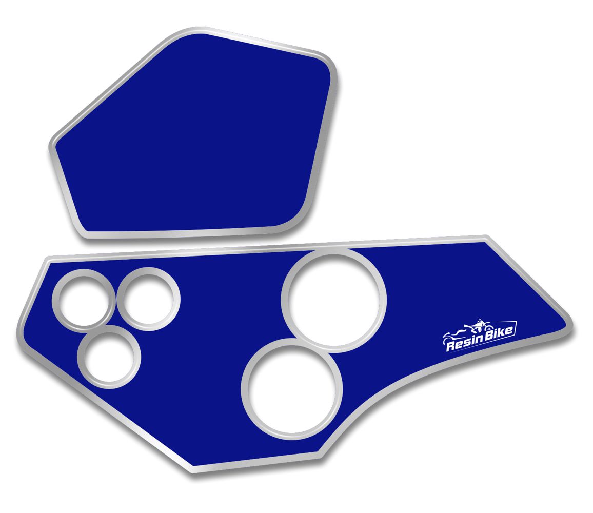 Resin Bike 3D Motorcycle Stickers - Heel Pads | Yamaha XT 1200 Z Super Tenere 2015>2020 -   Pyramid Motorcycle Accessories