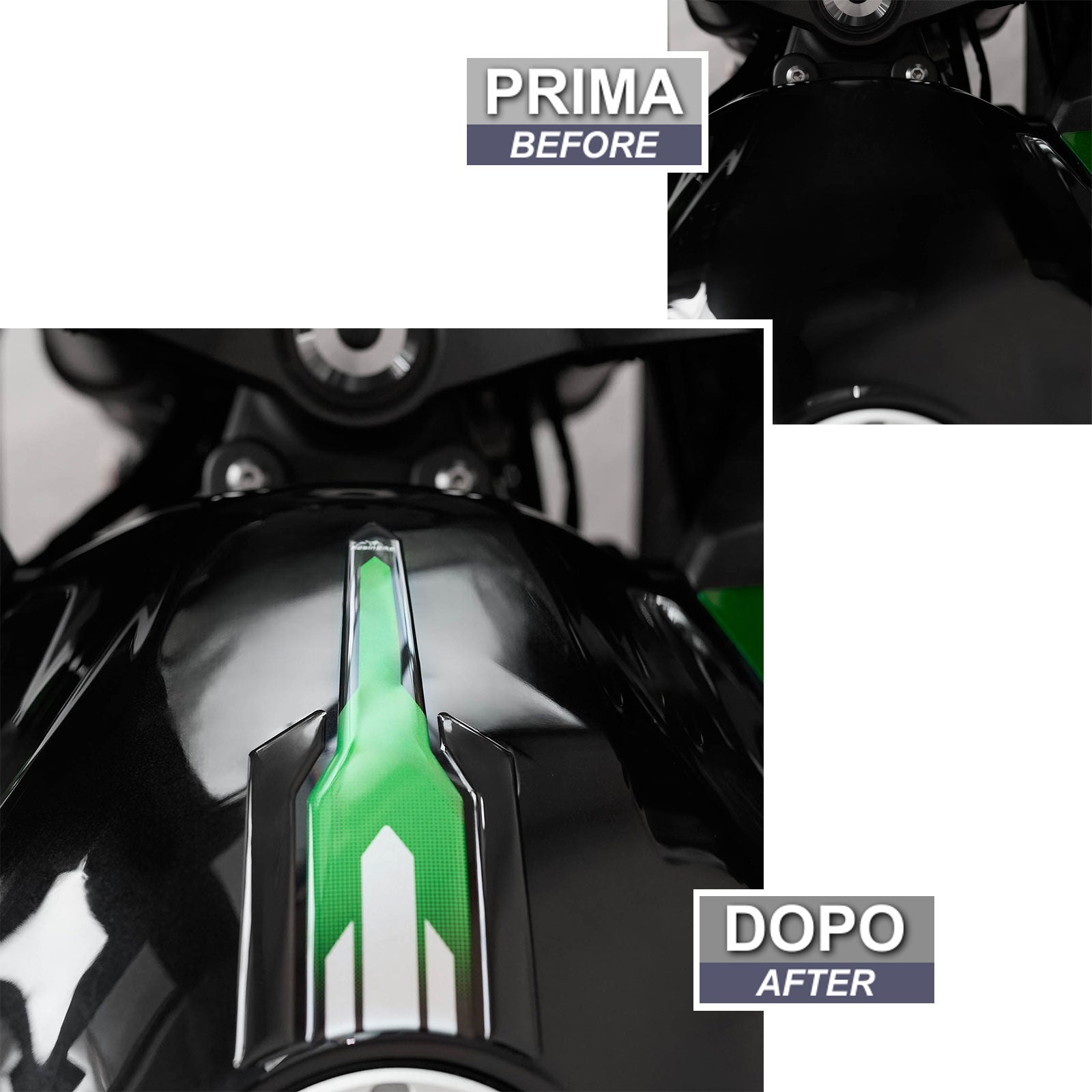 Resin Bike 3D Motorcycle Stickers - Key Area | Kawasaki Ninja 1000 SX / SX SE / Tourer 2021>2024 RB-1000706800002 -   Pyramid Motorcycle Accessories