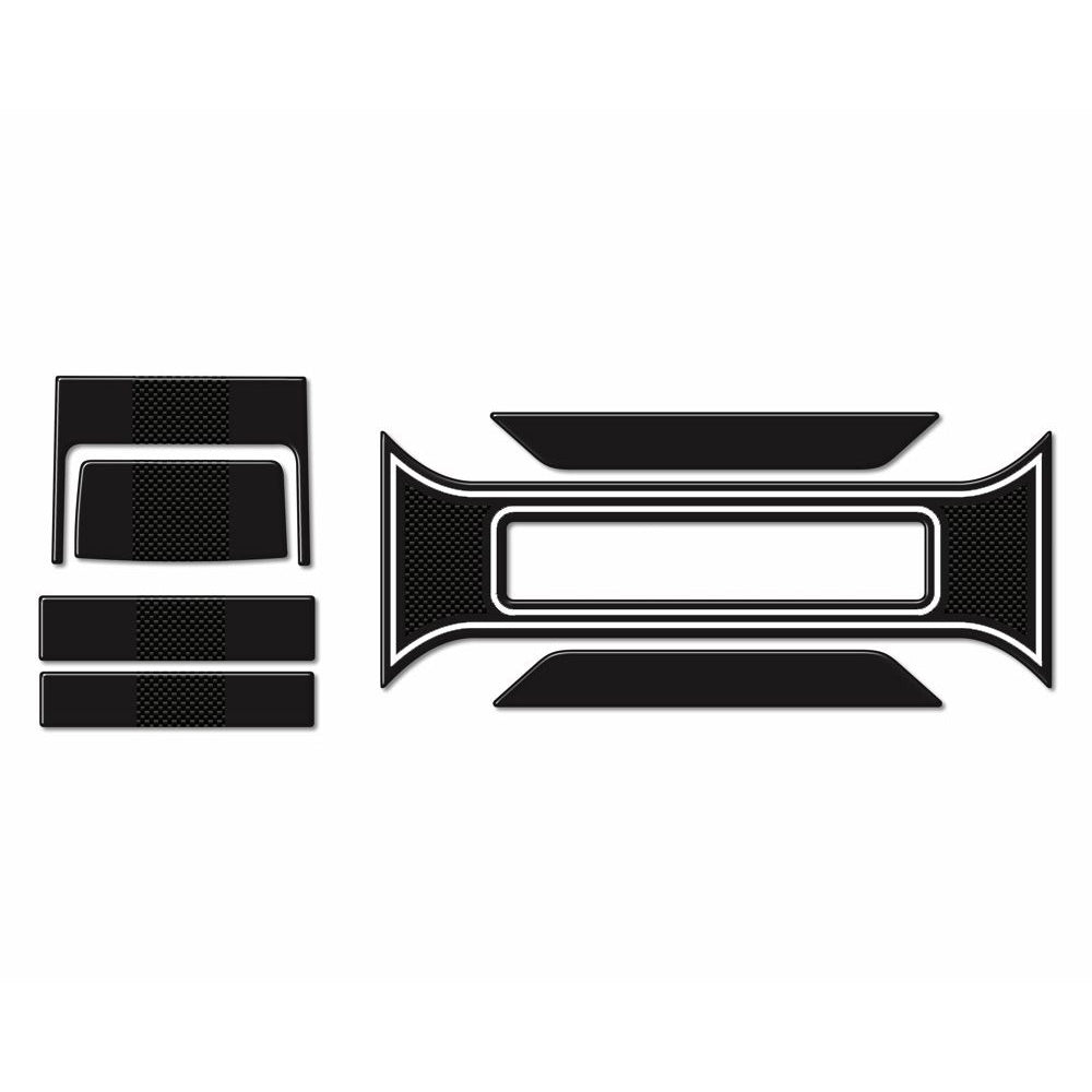 Resin Bike 3D Motorcycle Stickers - Top Box| Honda CRF 1000 L Africa Twin 2017>Current -   Pyramid Motorcycle Accessories