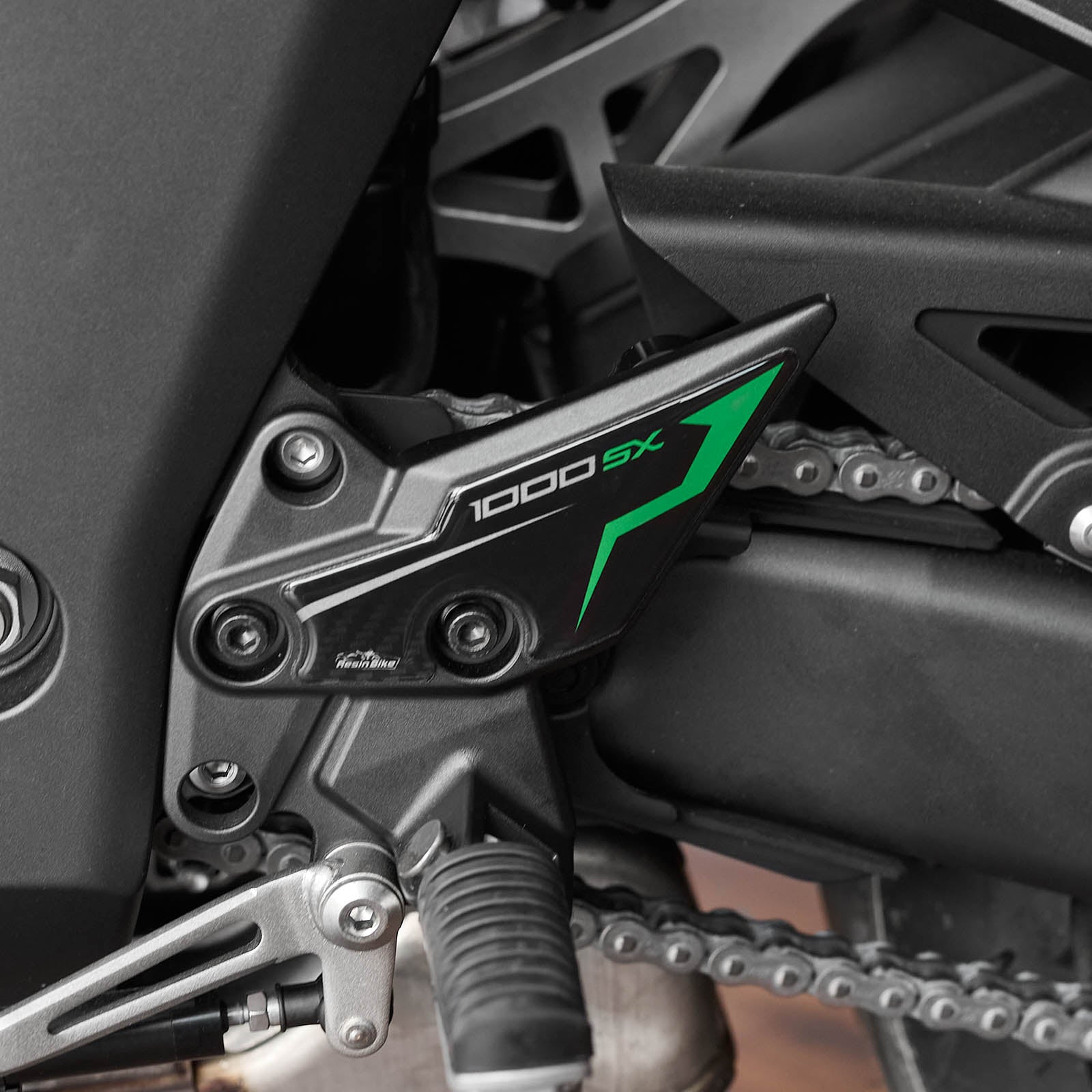Resin Bike 3D Motorcycle Stickers - Full Kit | Kawasaki Ninja 1000 SX / SX SE / Tourer 2021>2024 RB-1000707100002 -   Pyramid Motorcycle Accessories