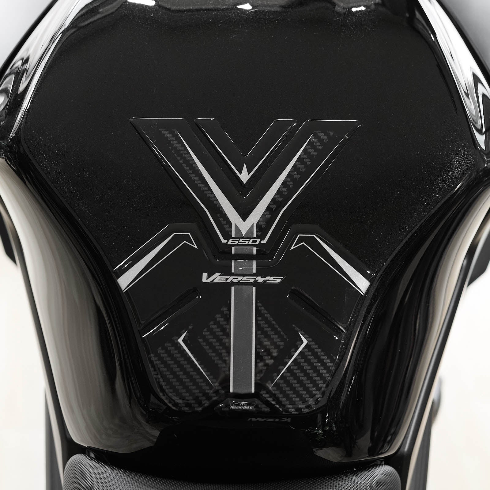Resin Bike 3D Motorcycle Stickers - Tank Pad | Kawasaki Versys 650 2022>2026 RB-1000707200009 -   Pyramid Motorcycle Accessories