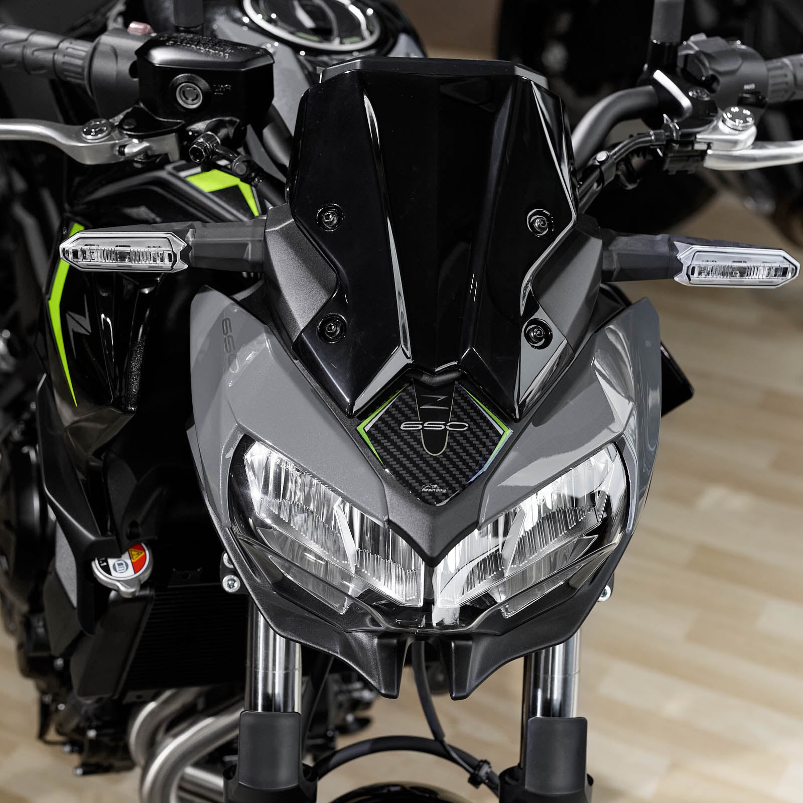 Resin Bike 3D Motorcycle Stickers - Full Kit | Kawasaki Z 650 2020>2024 -   Pyramid Motorcycle Accessories