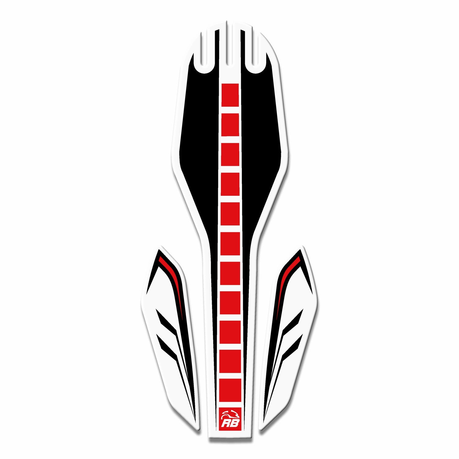 Resin Bike 3D Motorcycle Stickers - Front Fender | Yamaha XT 1200 Z Super Tenere 2010>2020 RB-IF_5DD046A9 -   Pyramid Motorcycle Accessories