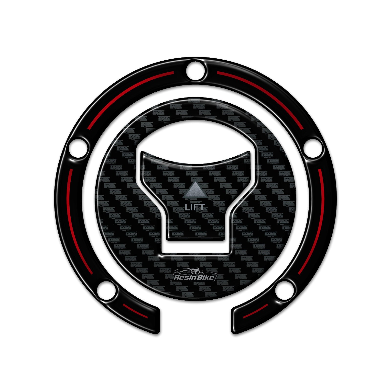 Resin Bike 3D Motorcycle Stickers - Fuel Cap | Honda NT1100 2020>2024 -   Pyramid Motorcycle Accessories