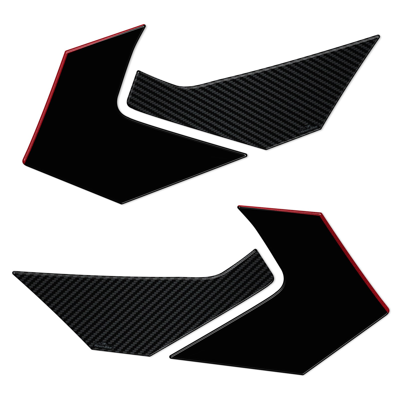Resin Bike 3D Motorcycle Stickers - Tank Sides | Honda NT 1100 2020>2024 -   Pyramid Motorcycle Accessories
