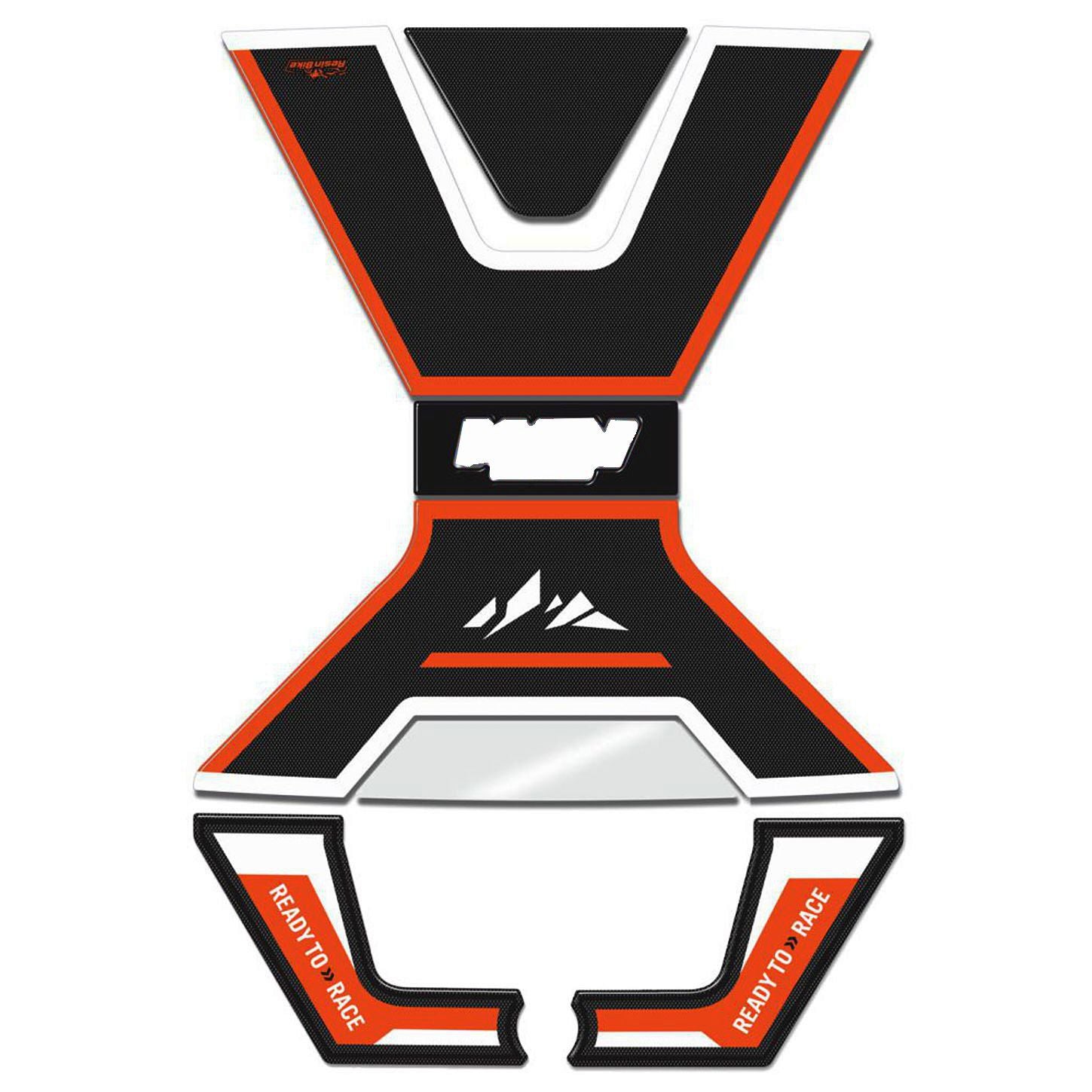 Resin Bike 3D Motorcycle Stickers - Panniers | KTM 1290 Super Adventure S 2015>2020 RB-B6T06649 -   Pyramid Motorcycle Accessories